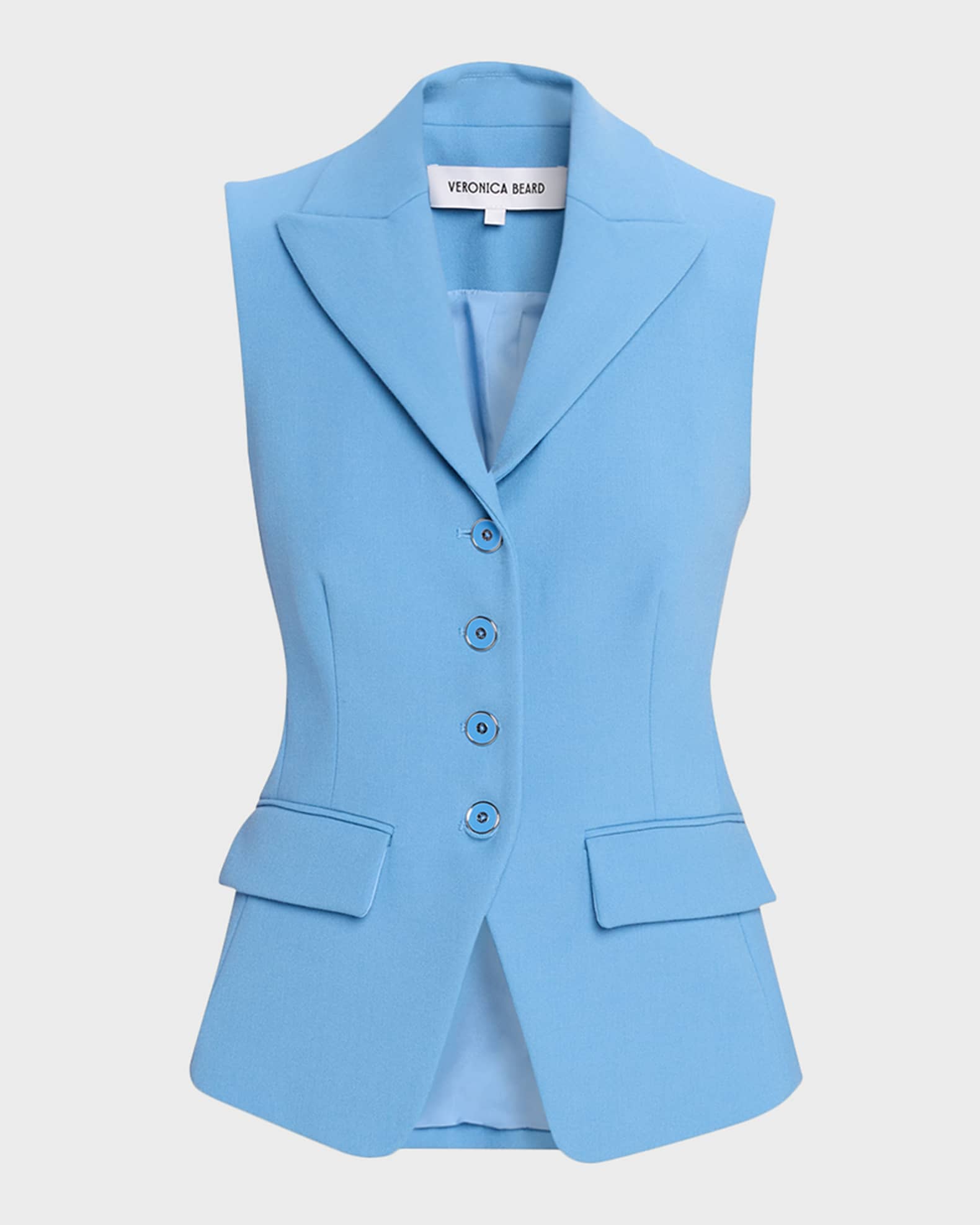 Veronica Beard Benny Tailored Vest | Neiman Marcus
