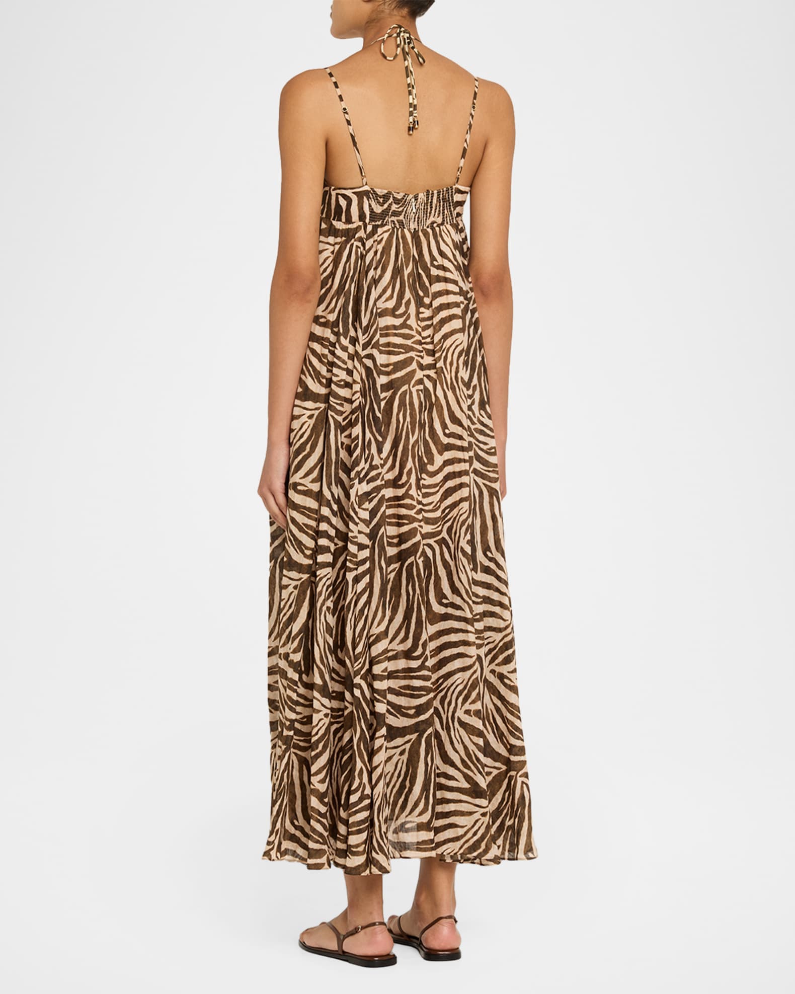 Zimmermann Wanderlust Zebra Maxi Dress | Neiman Marcus
