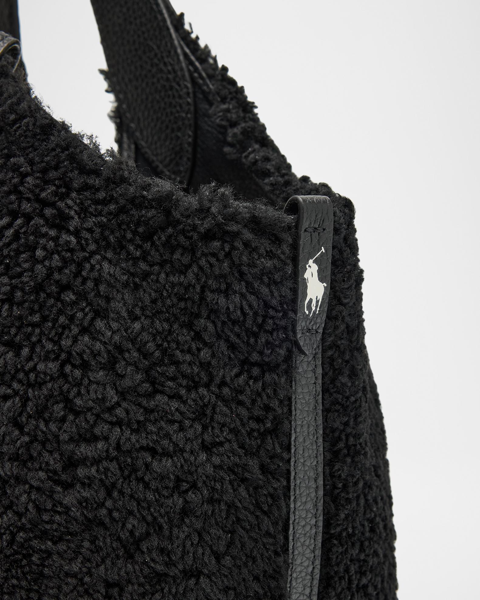 Polo Ralph Lauren Polo Play Shearling Tote | Neiman Marcus