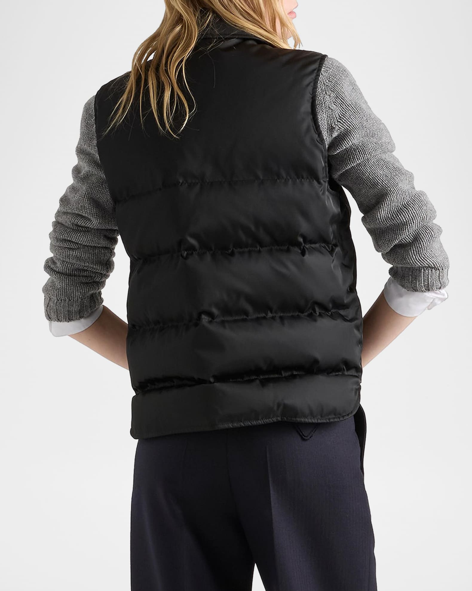Prada Re-Nylon Down Vest | Neiman Marcus