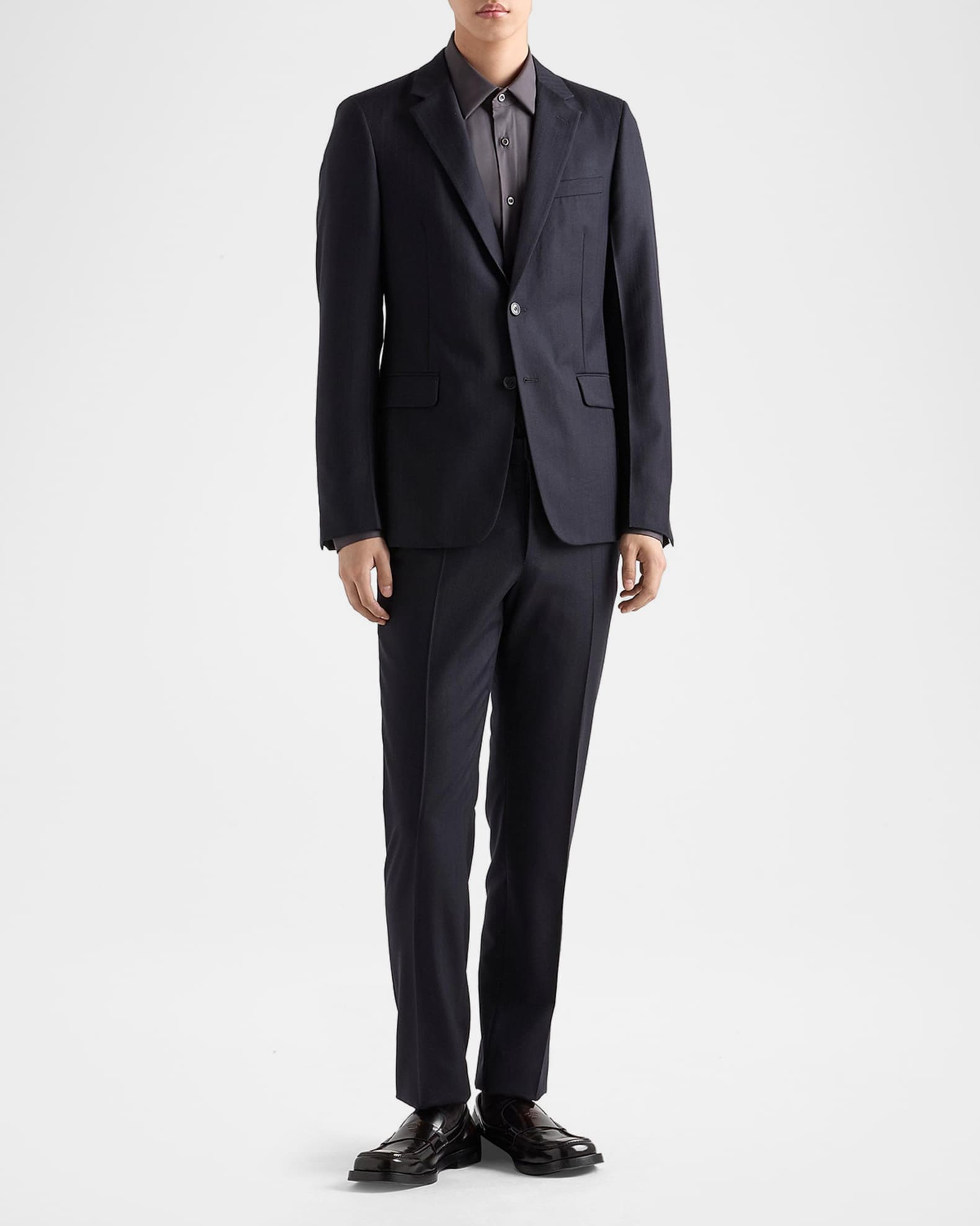 Prada Men's Pinstripe Cashmere-Wool Suit | Neiman Marcus