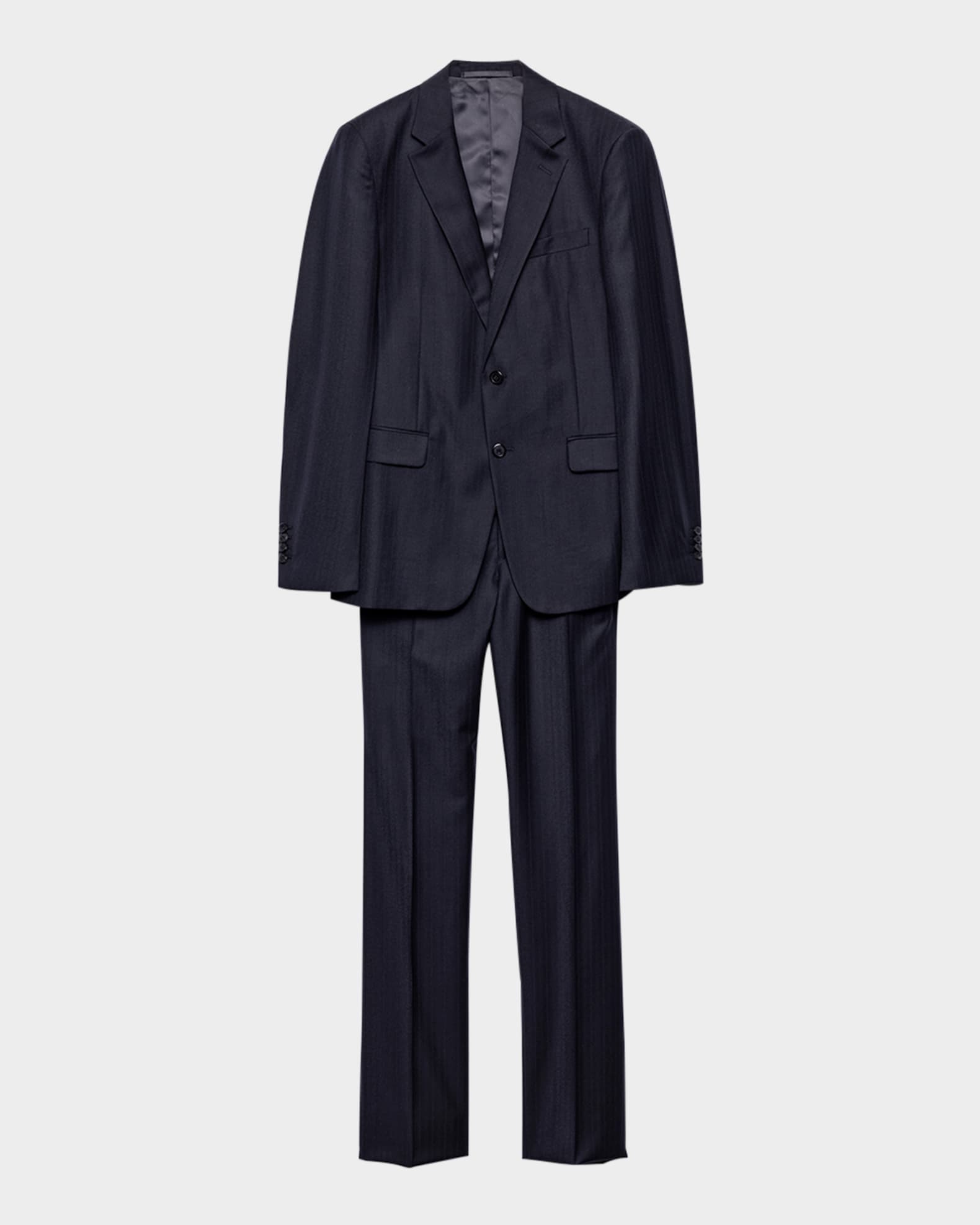 Prada Men's Pinstripe Cashmere-Wool Suit | Neiman Marcus