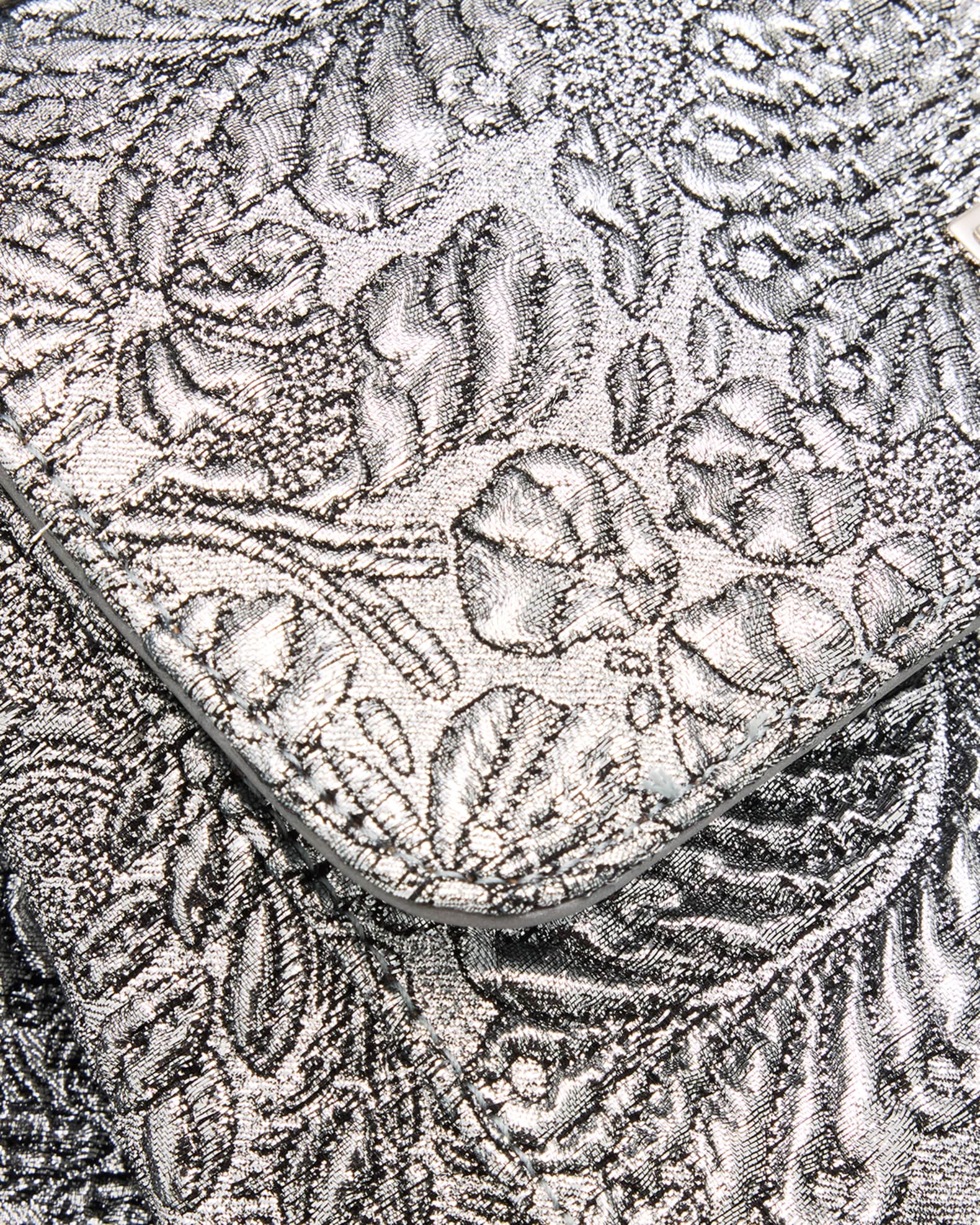 Dolce&Gabbana Sicily Metallic Brocade Top-Handle Bag | Neiman Marcus