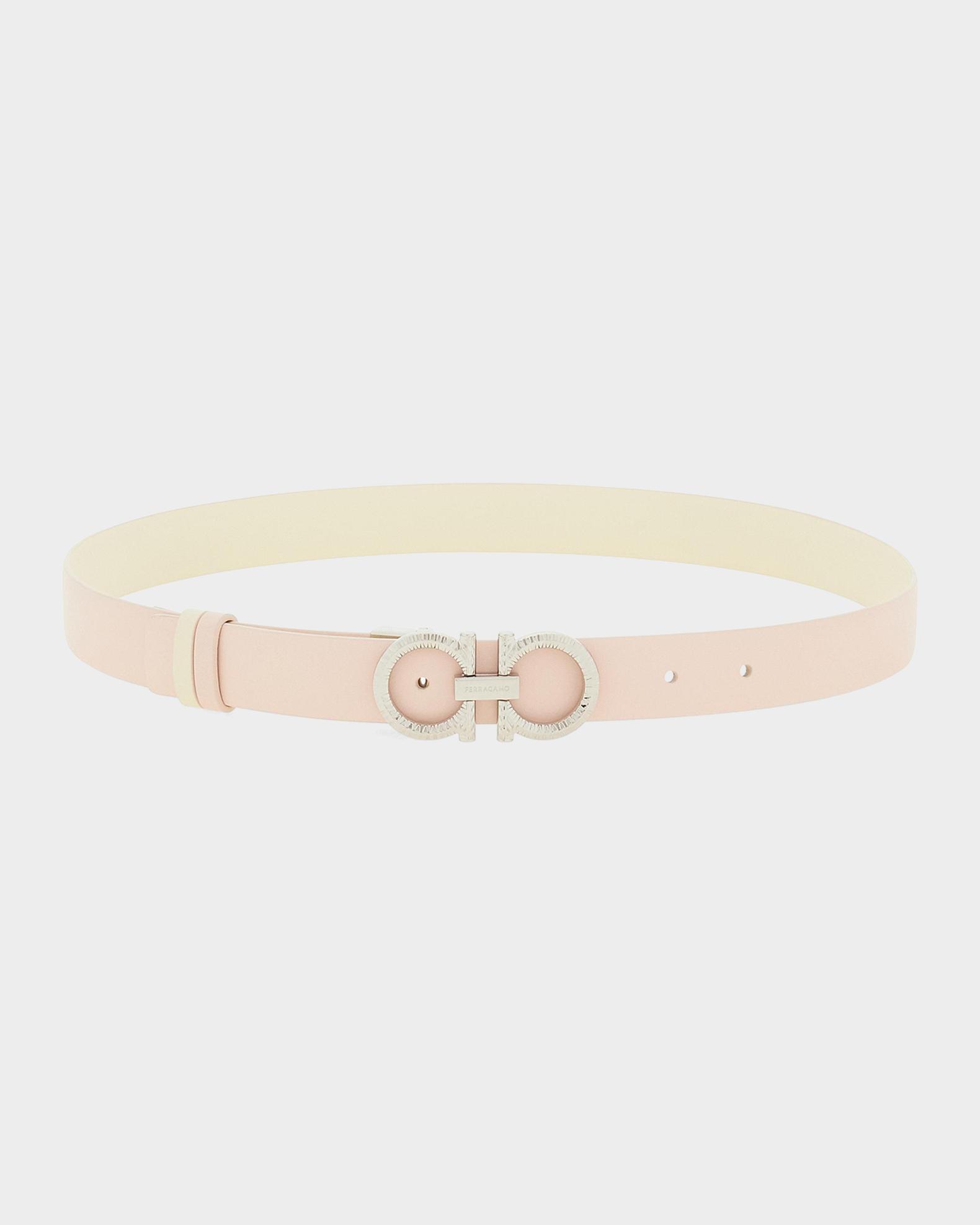 Ferragamo Gancini Leather Belt | Neiman Marcus display picture 1