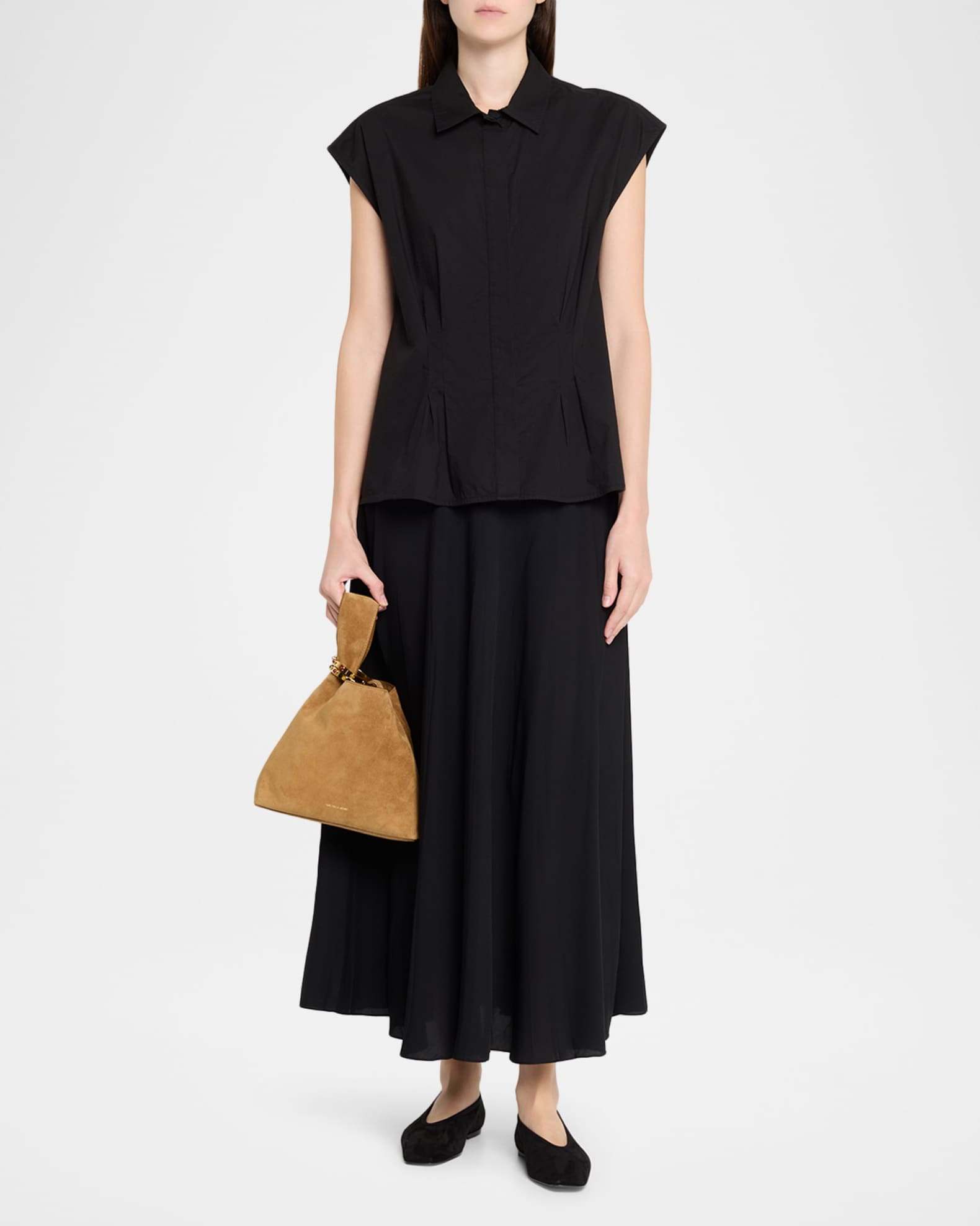 Suede Veronica Beard Swing Bag main image 1