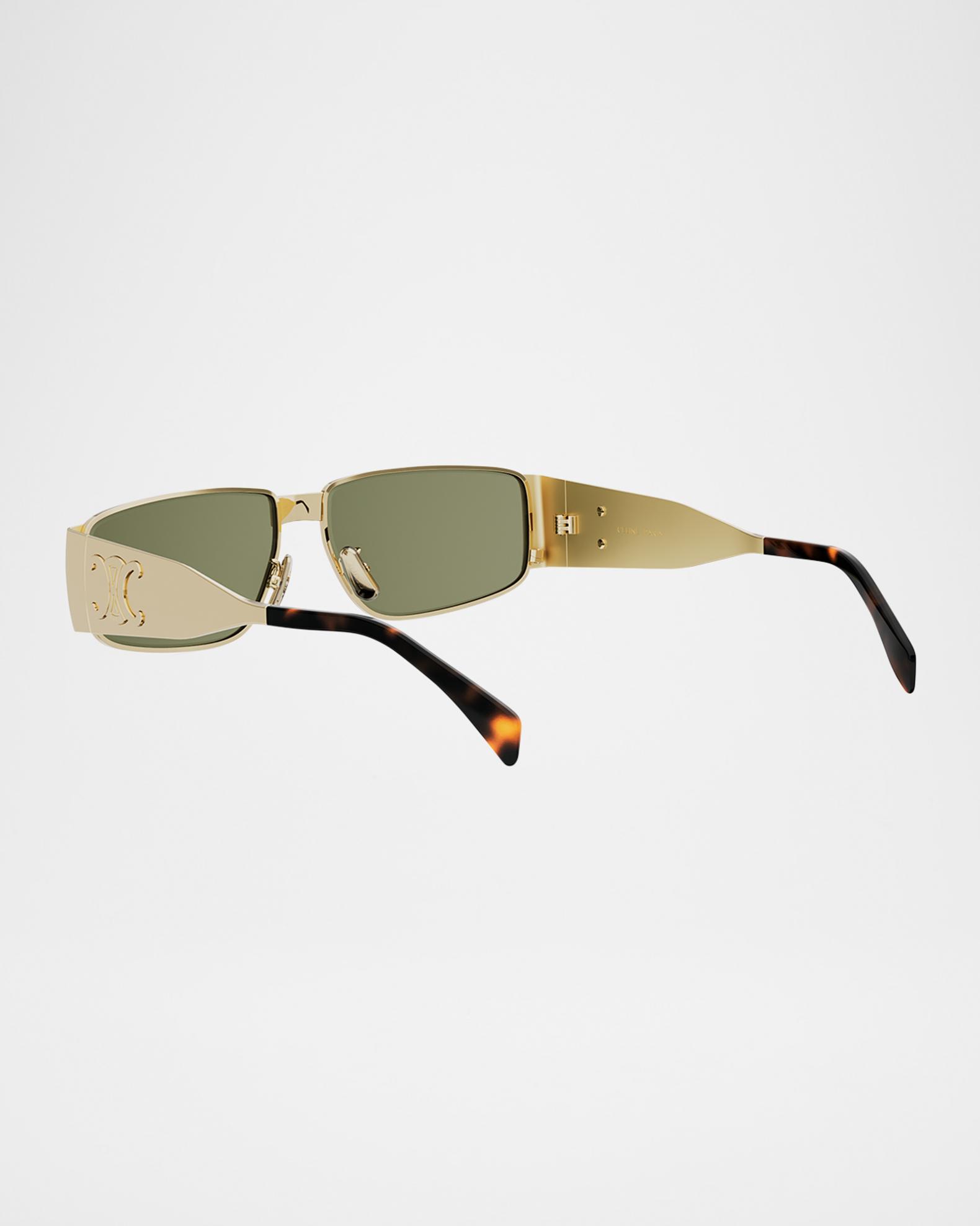 セリーヌサングラス CELINE Triomphe 59mm Metal Rectangular Sunglasses | Neiman Marcus