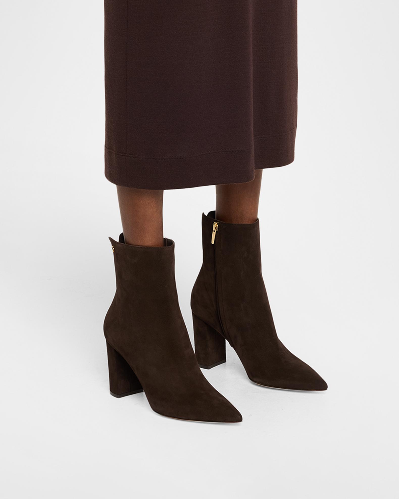 Gianvito Rossi Lyell Booties | Neiman Marcus