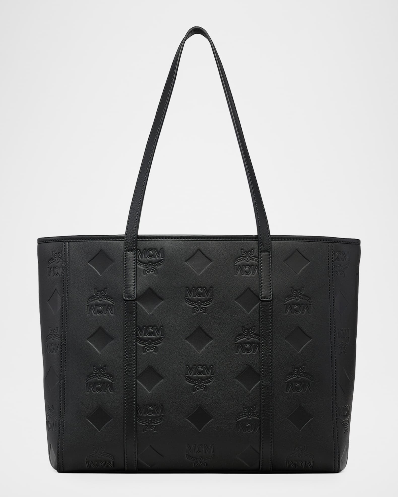 MCM Toni Leather Shopper Bag | Neiman Marcus