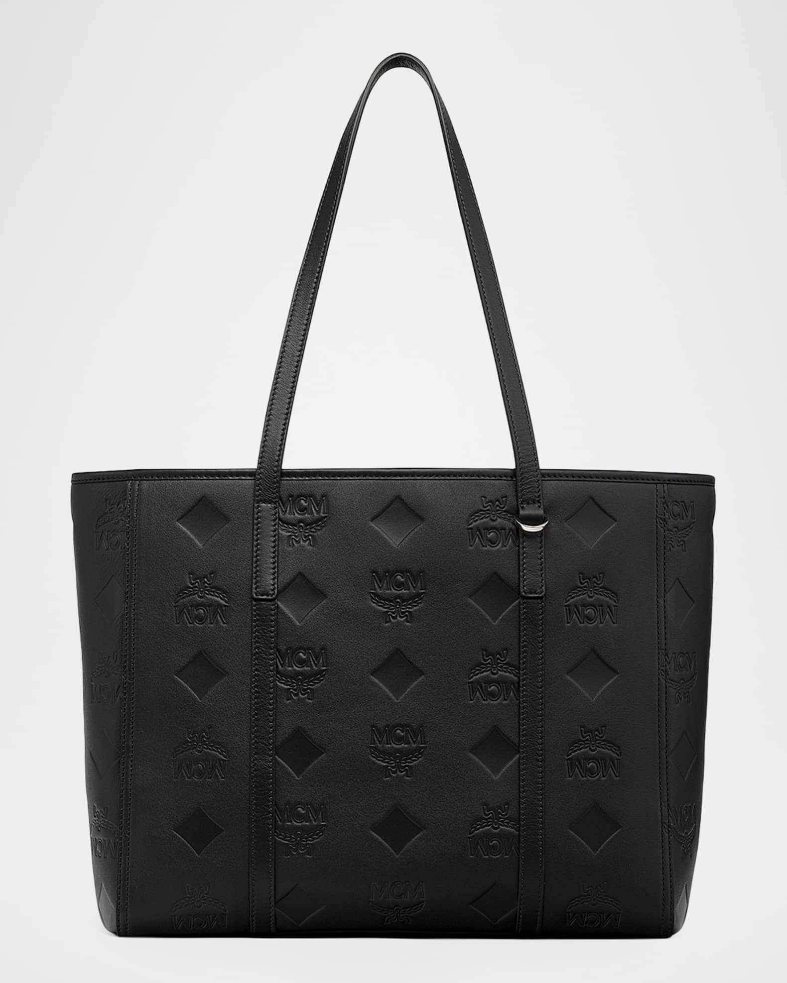 MCM Toni Leather Shopper Bag | Neiman Marcus