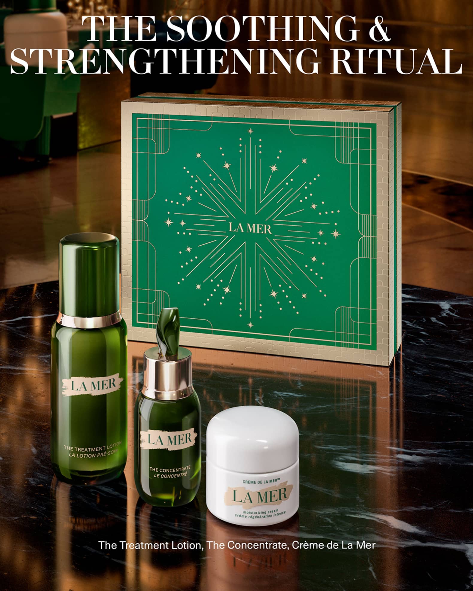 La Mer The Soothing Trio Gift Set | Neiman Marcus