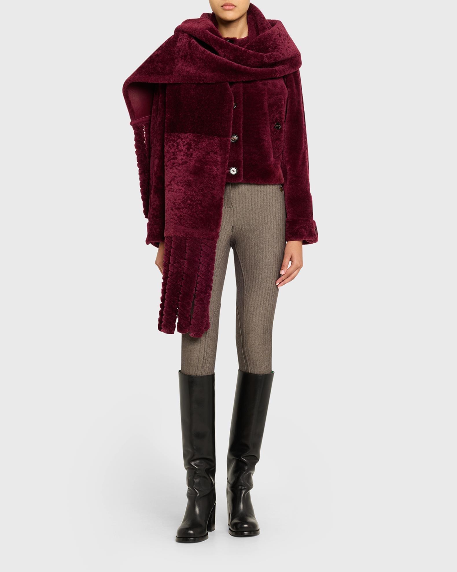 Burberry Lamb Shearling Single-Breasted Jacket | Neiman Marcus