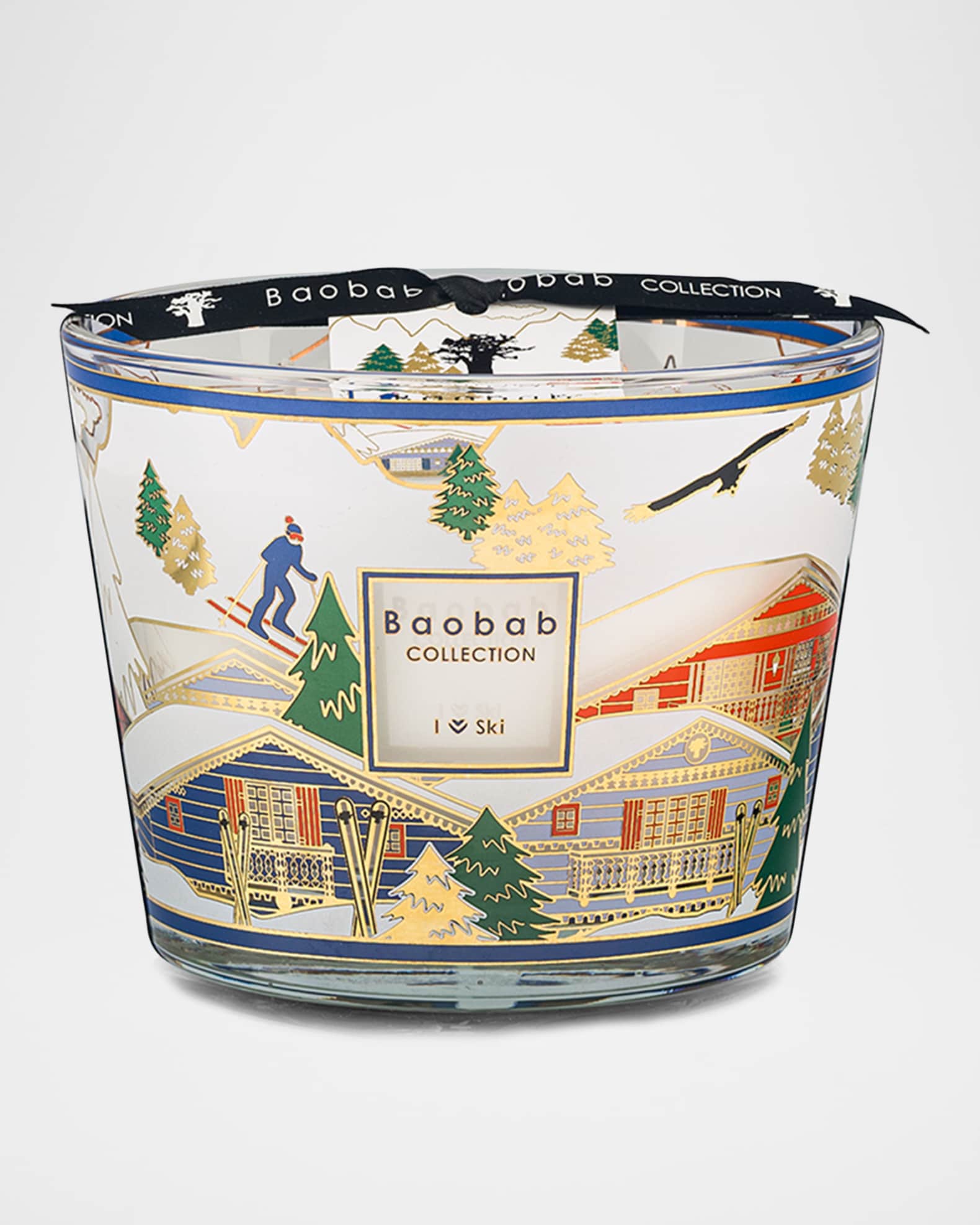 Baobab Collection I Love Ski 2026 4-Wick Max 10 Candle, 1.3 kg