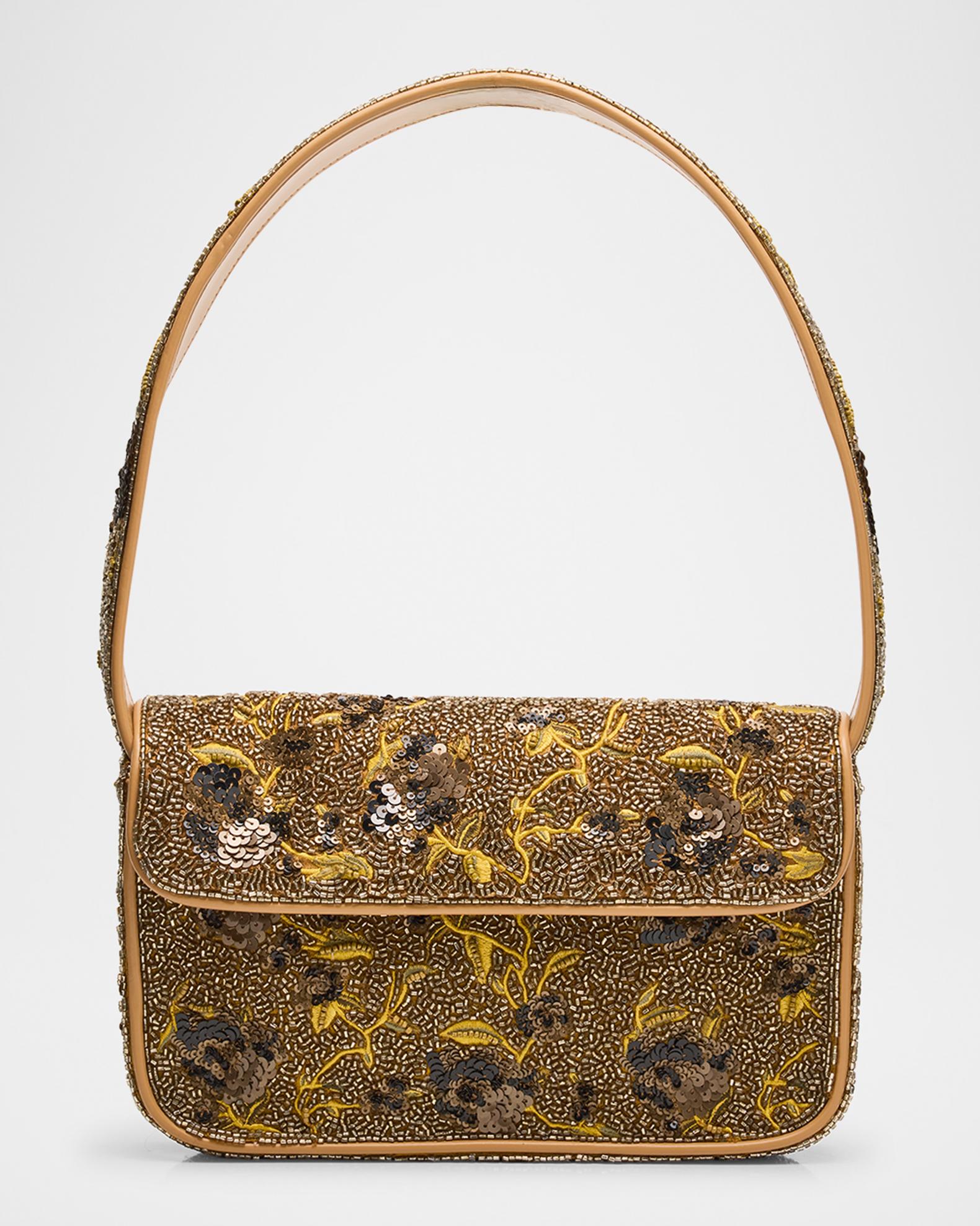 STAUD Tommy Beaded Shoulder Strap | Neiman Marcus