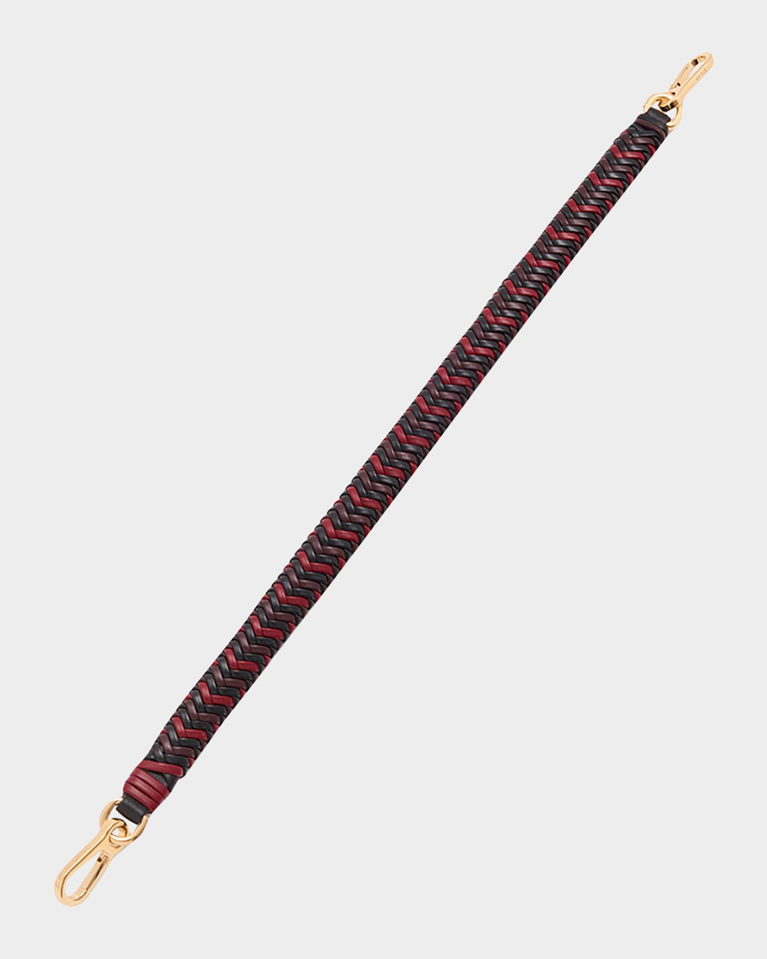 LOEWE Tricolor Woven Leather Shoulder Strap | Neiman Marcus