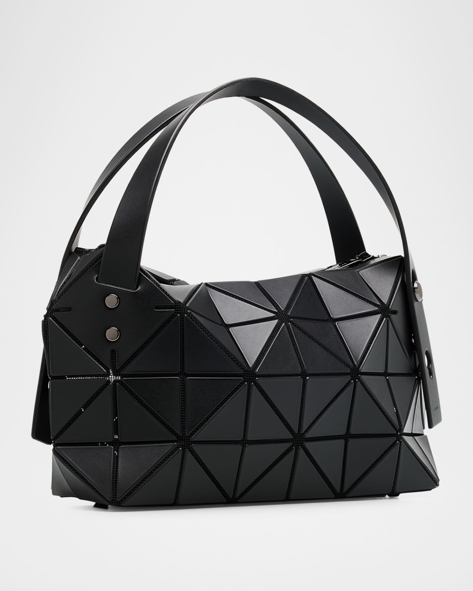 BAO BAO ISSEY MIYAKE Boston Geometric Top-Handle Bag | Neiman Marcus