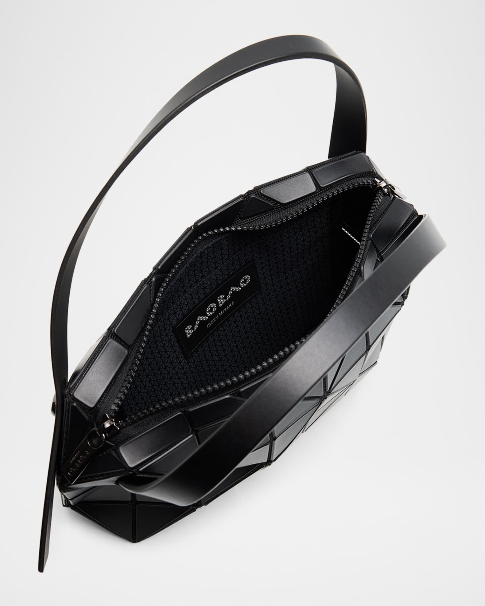 BAO BAO ISSEY MIYAKE Boston Geometric Top-Handle Bag | Neiman Marcus