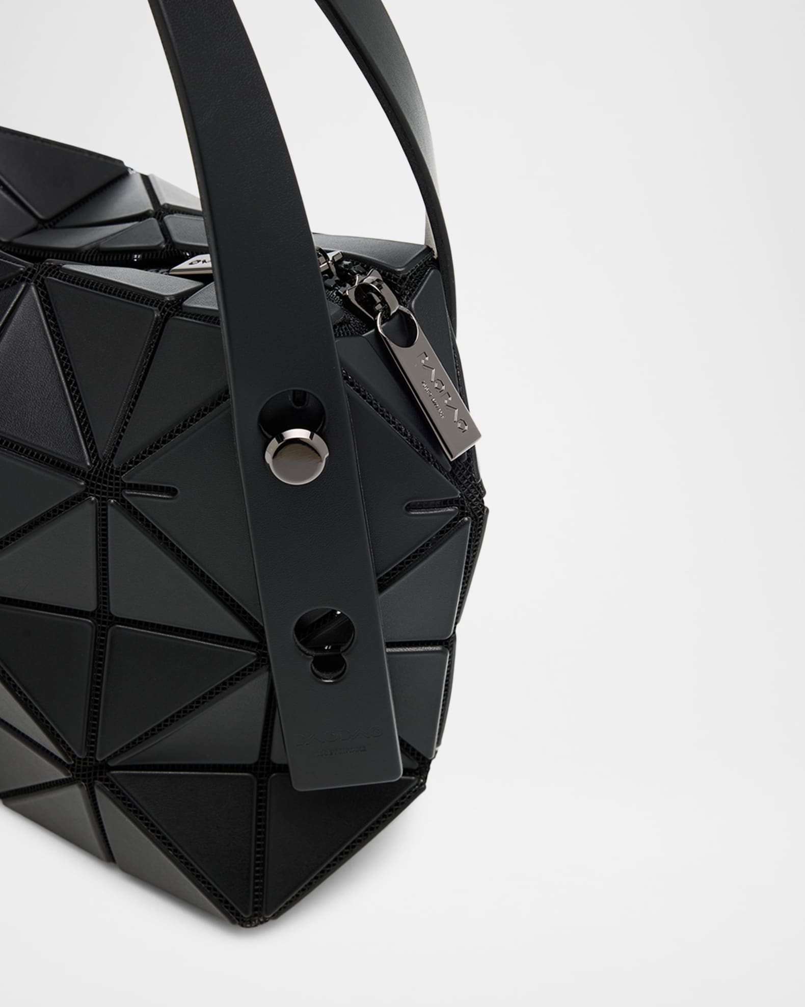 BAO BAO ISSEY MIYAKE Boston Geometric Top-Handle Bag | Neiman Marcus