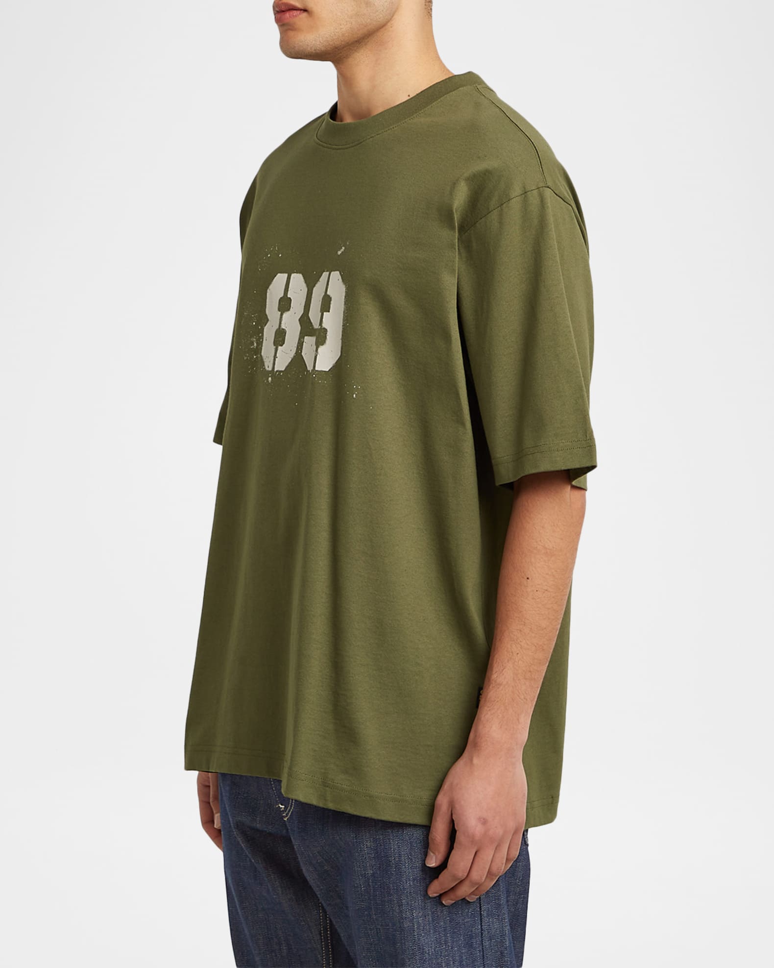 G-STAR RAW Men's Sprayed 89 Back Organic Cotton T-Shirt | Neiman