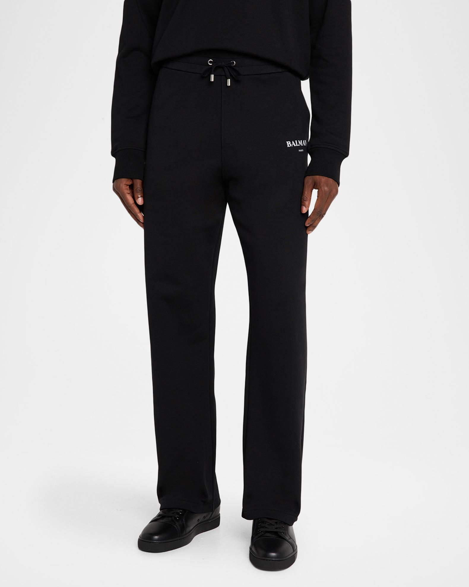 Balmain Men's Jersey Capsule Relaxed-Fit Jersey Joggers | Neiman