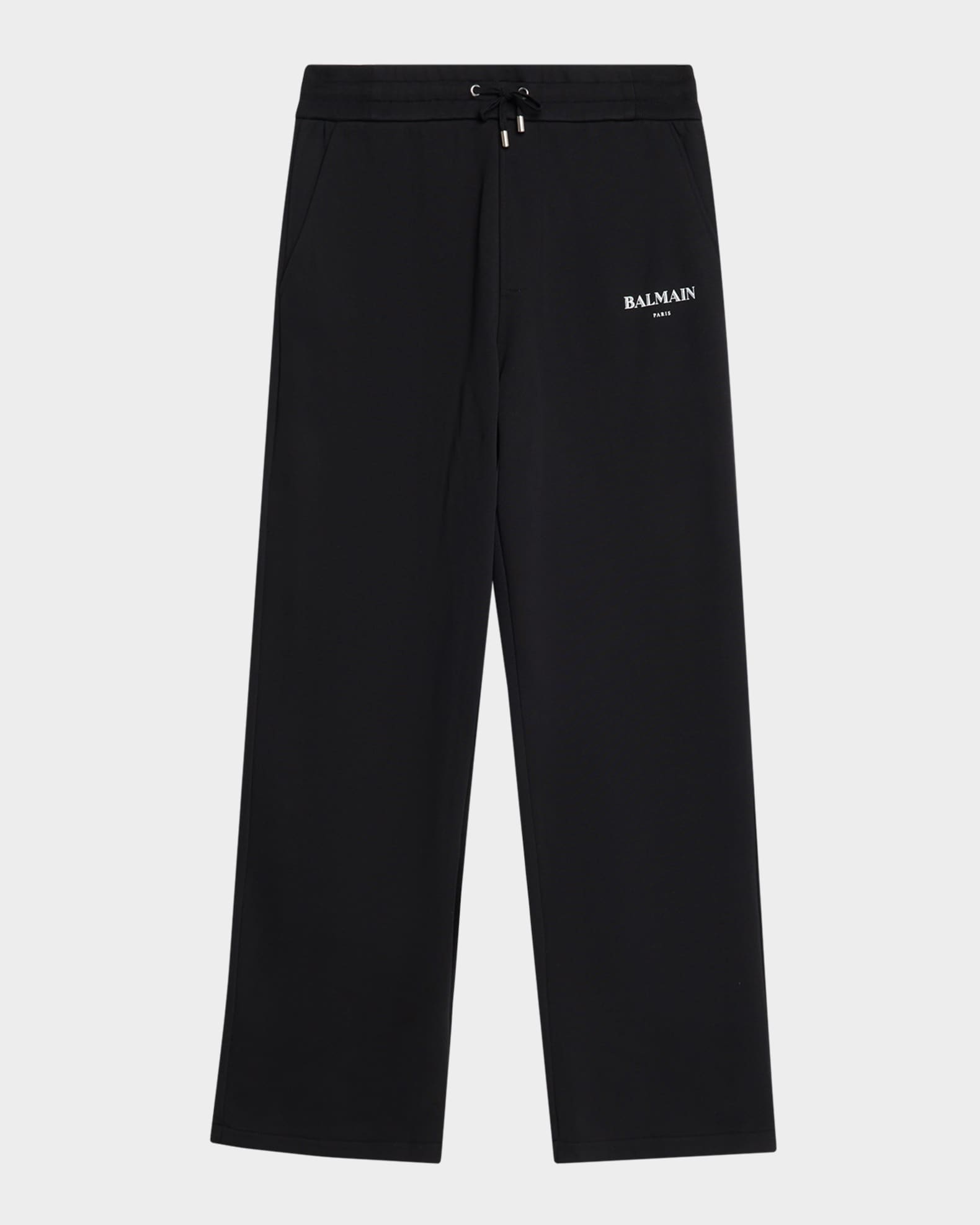 Balmain Men's Jersey Capsule Relaxed-Fit Jersey Joggers | Neiman