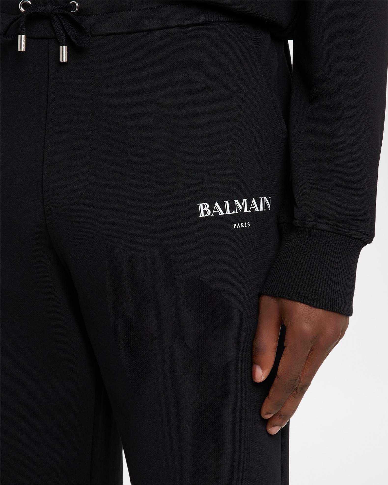 Balmain Men's Jersey Capsule Relaxed-Fit Jersey Joggers | Neiman