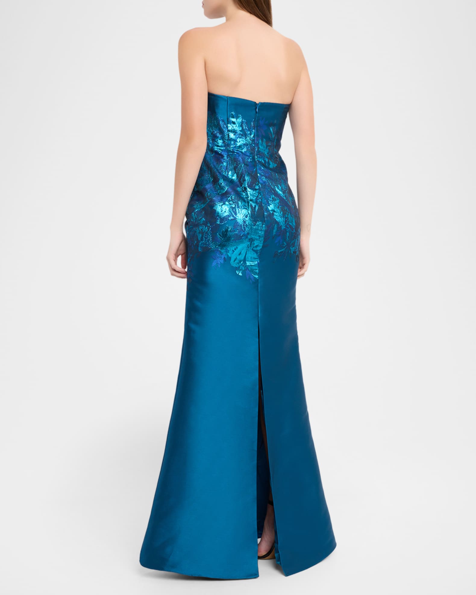 green emerald velvet dress Jovani 45742 Elegant Floral Embroidered Dress  Mydressline