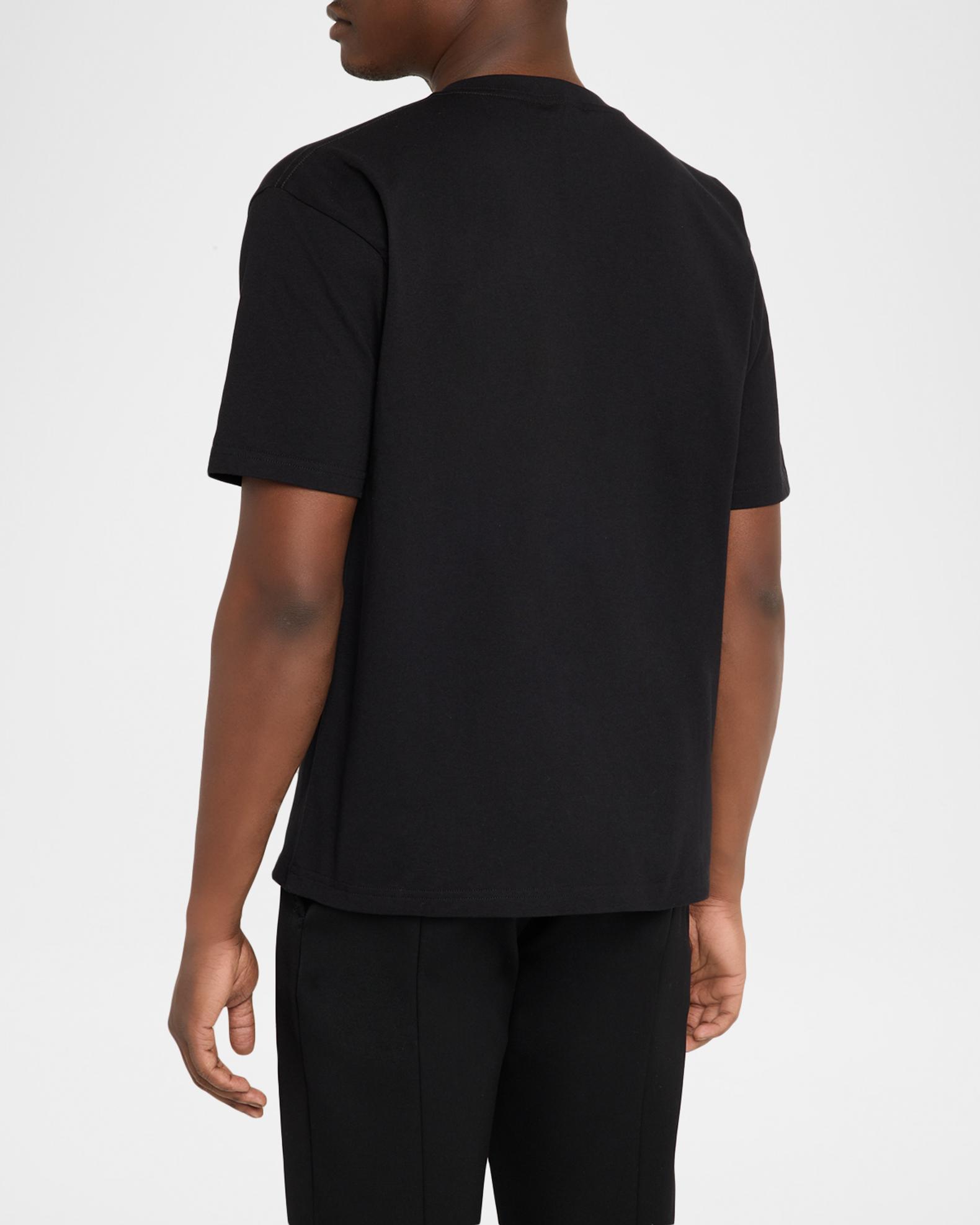Top T-shirt RED Valentino - Taille M - Viscose Grise - Occasion Très Bon État