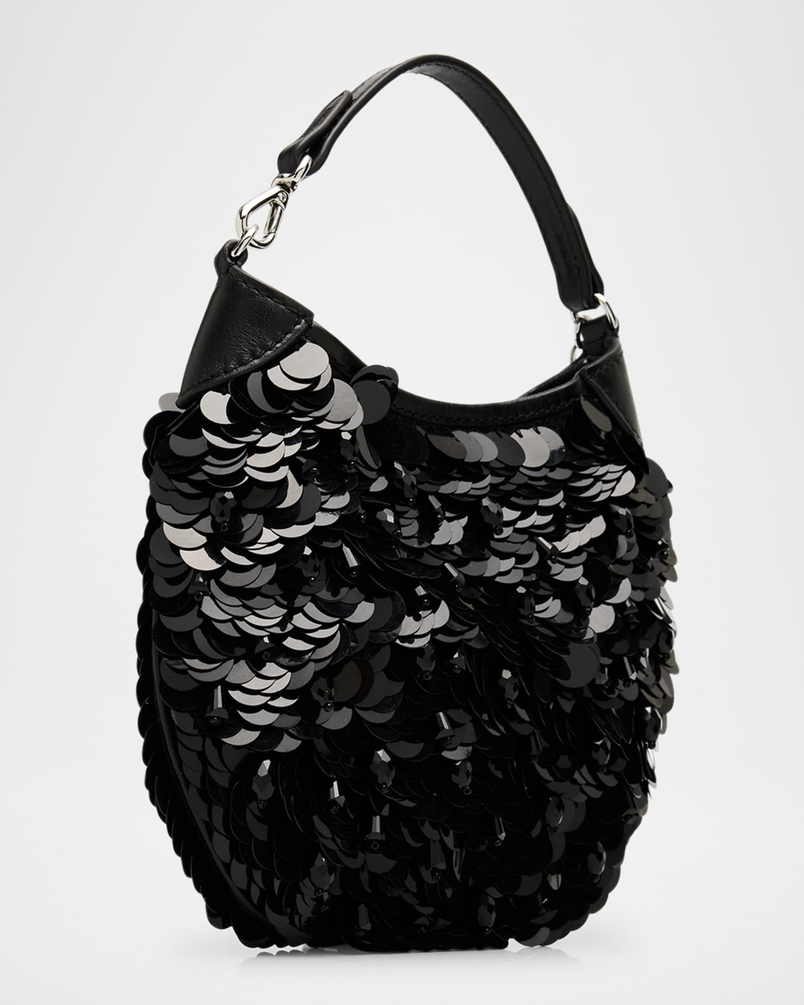 Polo Ralph Lauren Polo ID Silk Paillette Pouch | Neiman Marcus