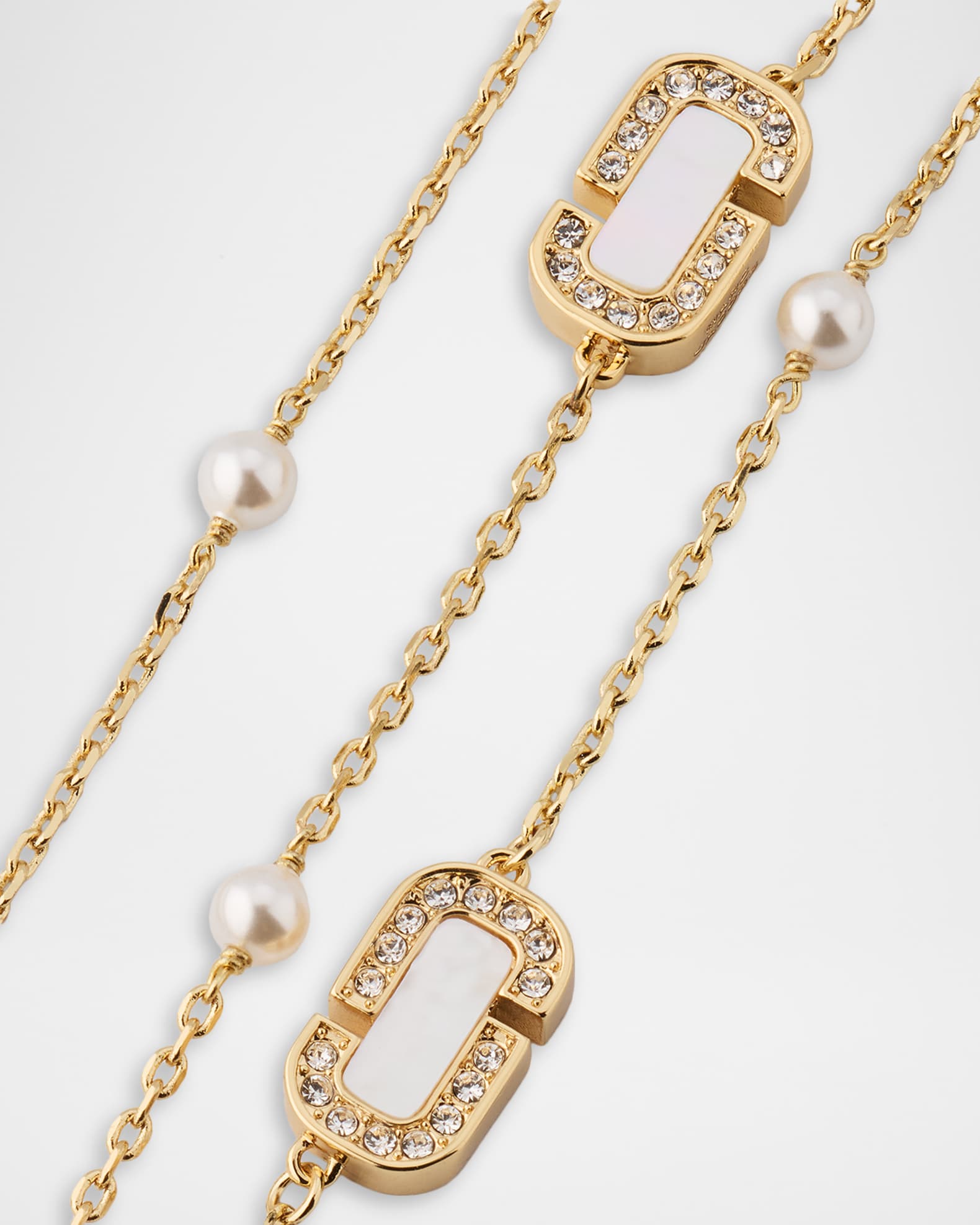 Marc Jacobs The J Marc Luxe Mother Of Pearl Necklace | Neiman Marcus