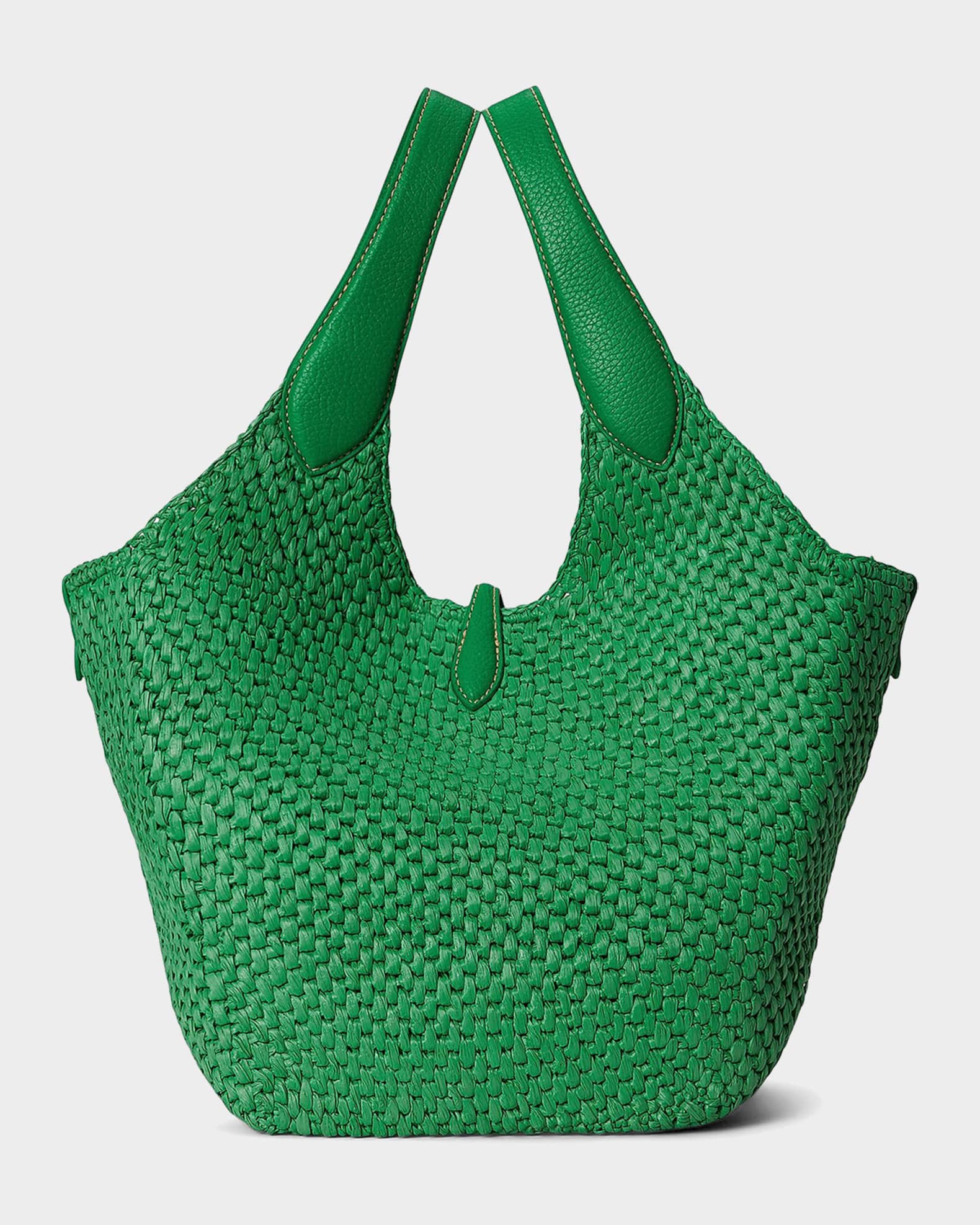 Polo Ralph Lauren Polo Play Big Pony Faux Raffia Tote Bag | Neiman