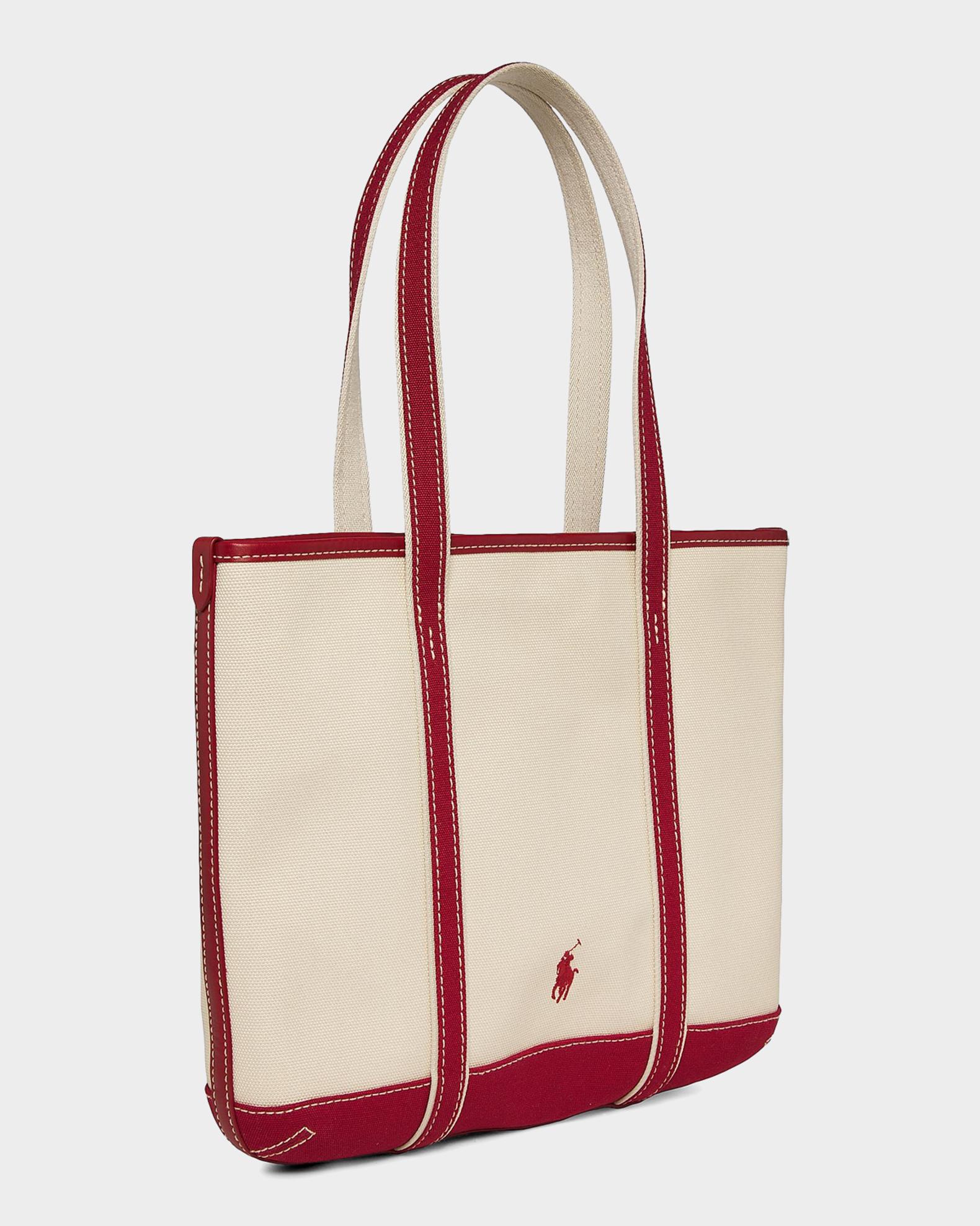 Polo Ralph Lauren Polo Bear Canvas Small Shopper Tote | Neiman Marcus