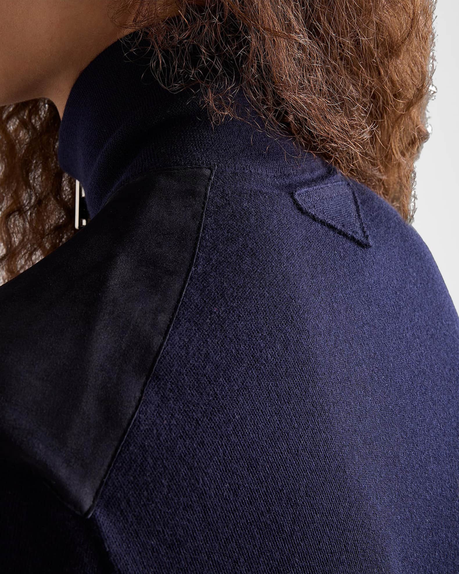 Prada Men's Cashmere Zip Cardigan | Neiman Marcus