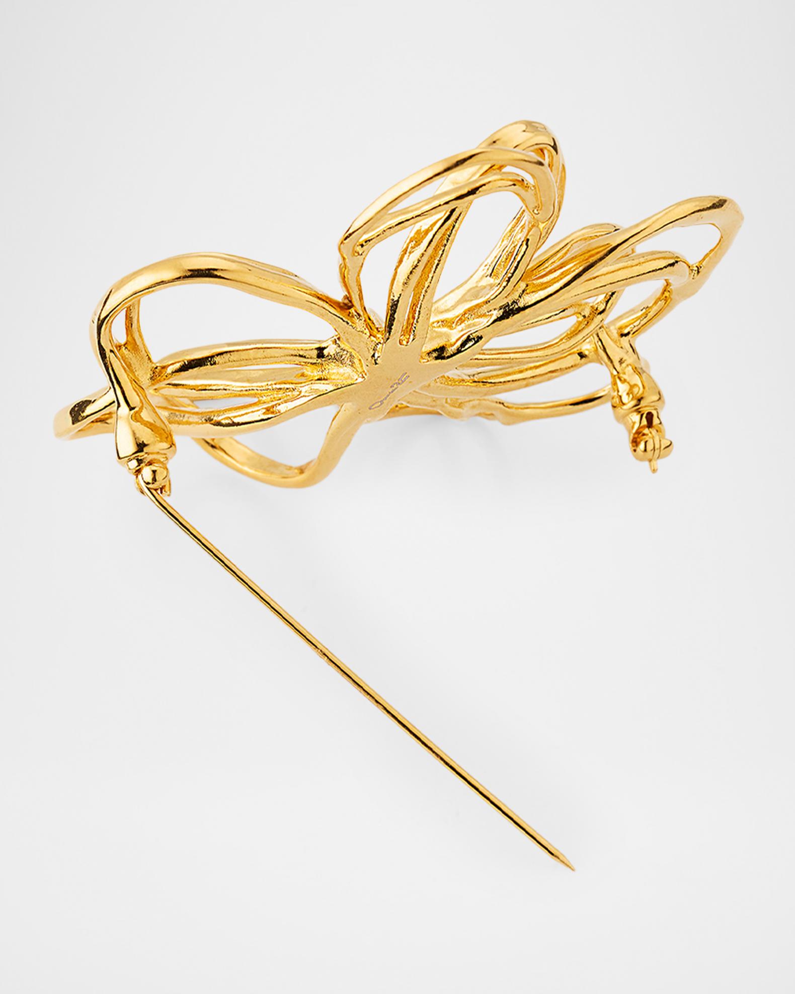 Broche Fleur Blanche Dominique Duval Neiman Marcus - Occasion, Bon état