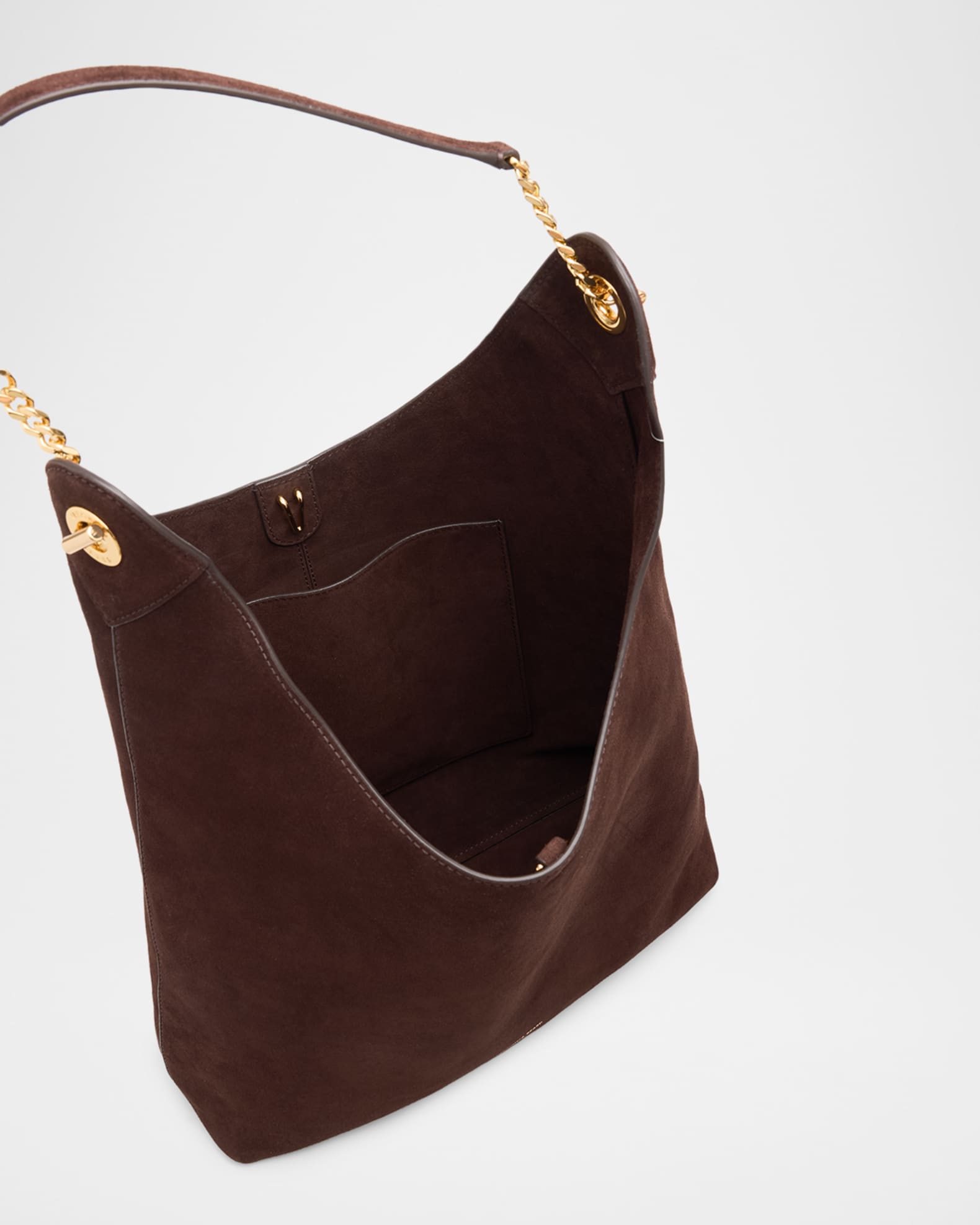 Veronica Beard Jour Suede Shoulder Bag | Neiman Marcus
