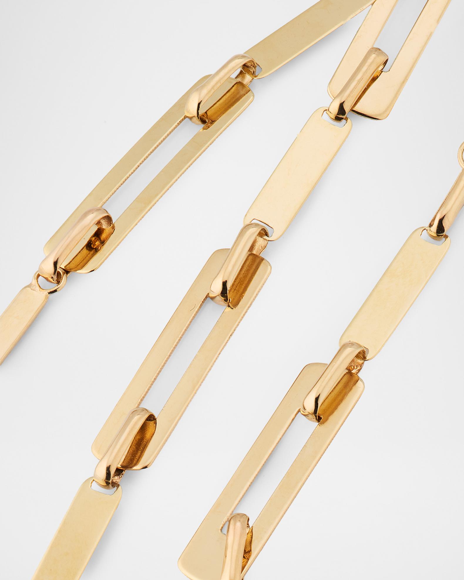 LANA Mega Interlocking 14K Gold Bracelet | Neiman Marcus