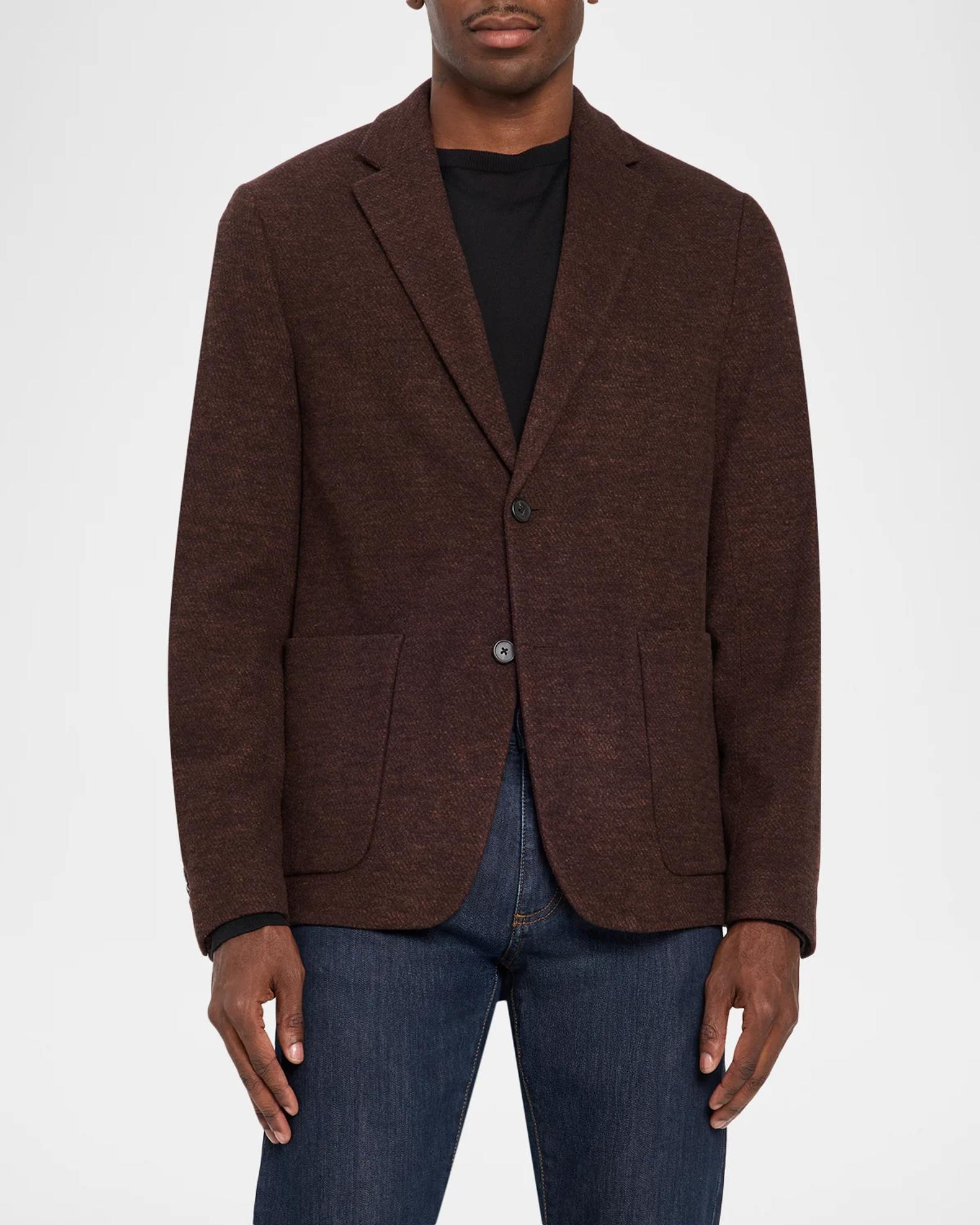 Theory Men's Clinton Jacket in City Knit Twill | Neiman Marcus