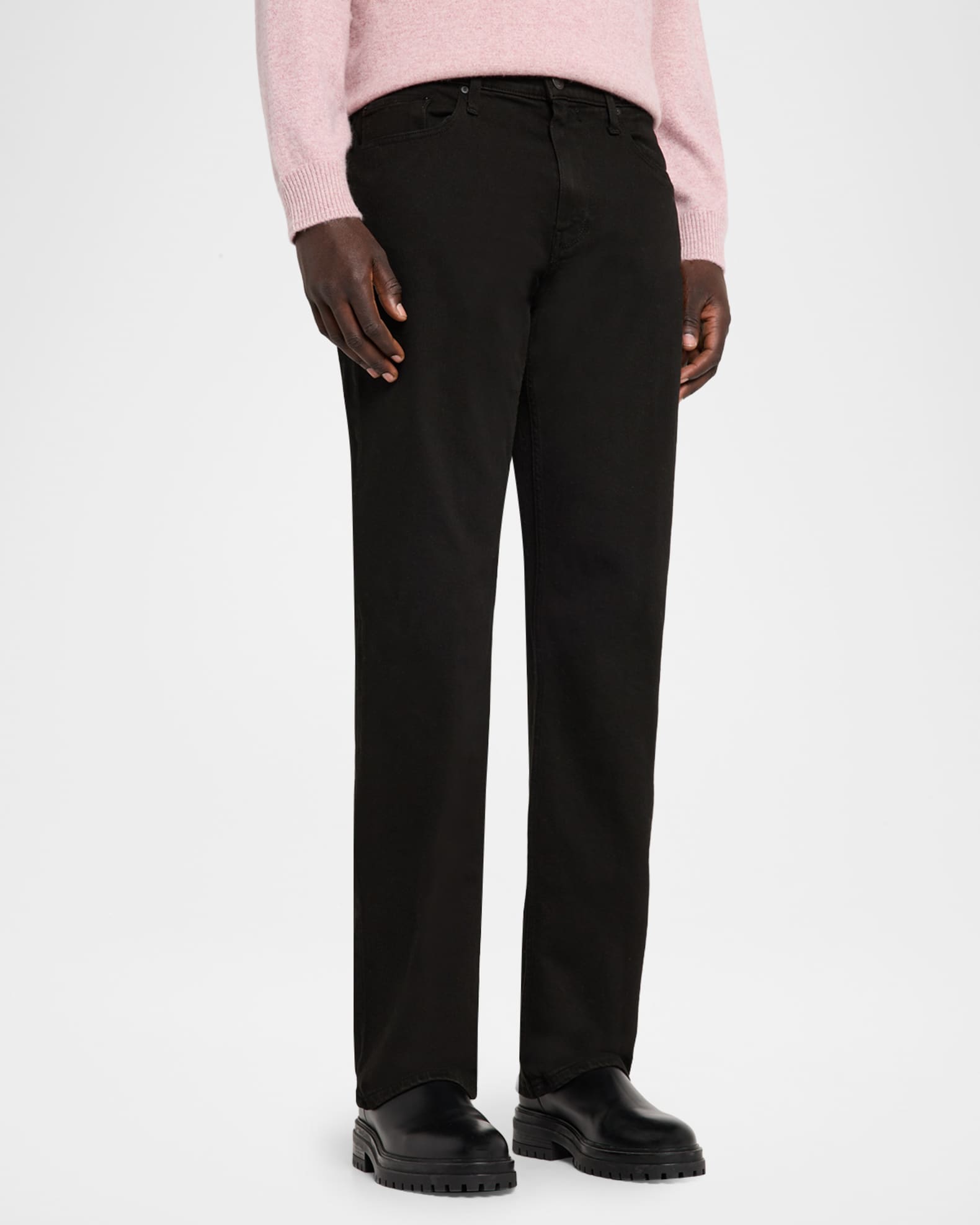 PAIGE Men's Doheny Relaxed-Straight Transcend Vintage Jeans