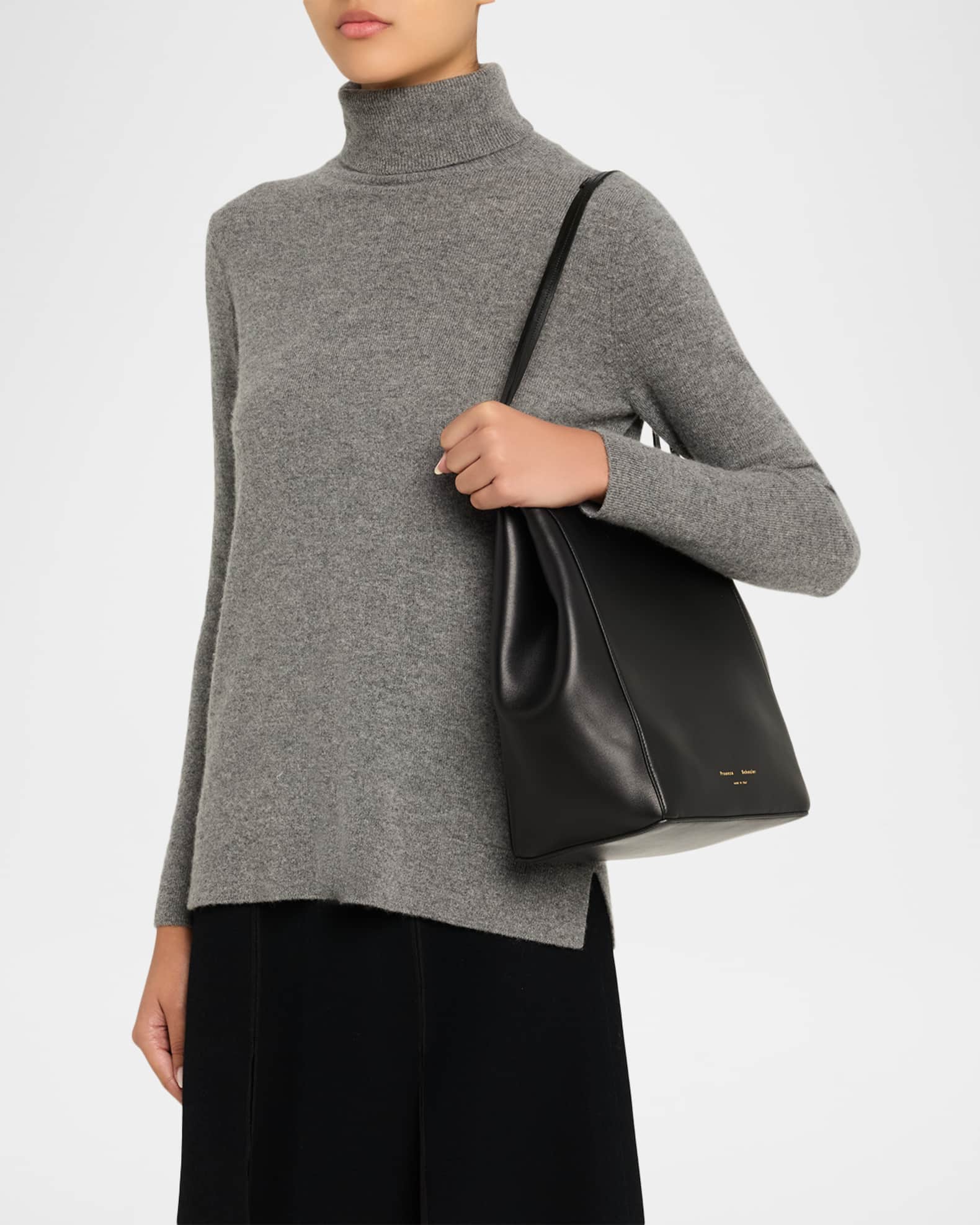 Proenza Schouler White Label Reade Leather Shoulder Bag | Neiman