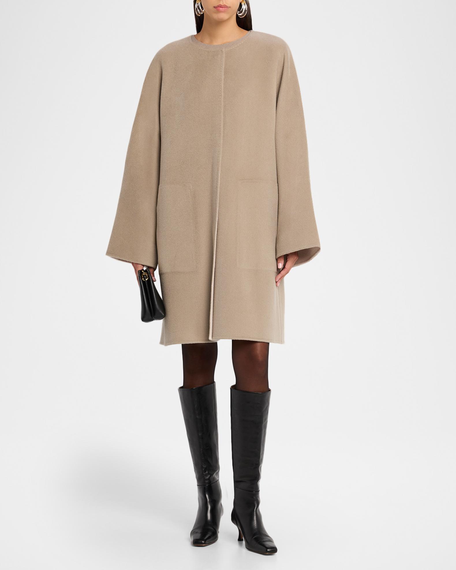 Lafayette 148 New York Reversible Double-Face Cashmere Coat  display picture 1