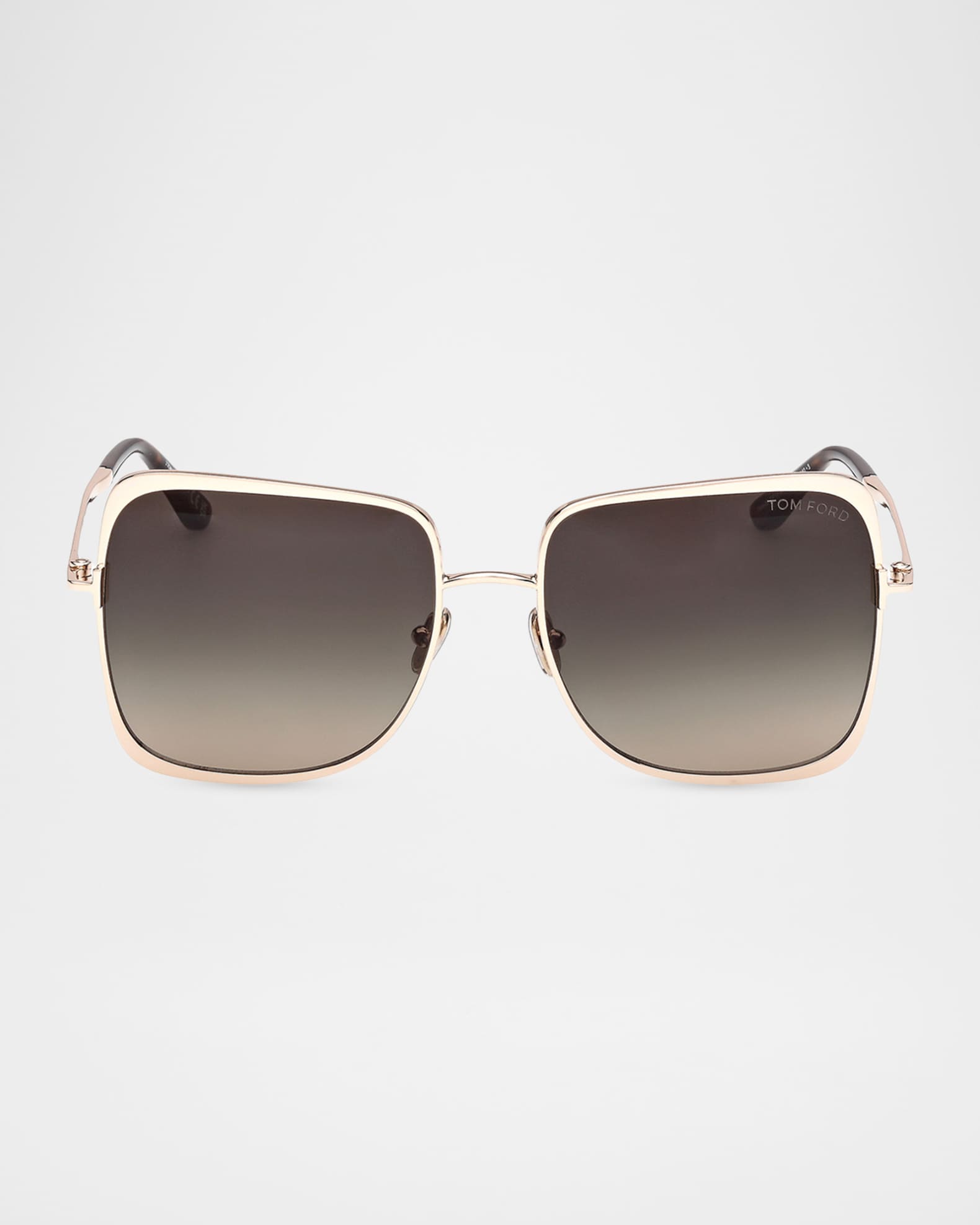 TOM FORD Tara 57mm Square Sunglasses | Neiman Marcus