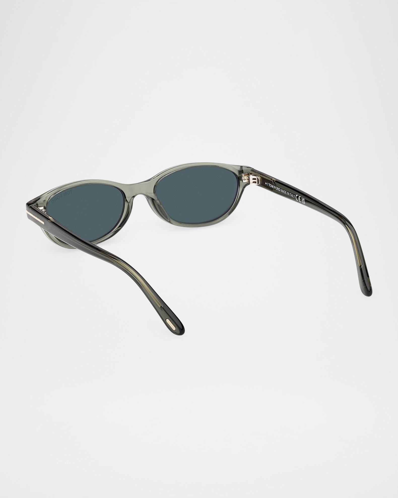 TOM FORD Chloe 52MM Oval Sunglasses | Neiman Marcus display picture 2