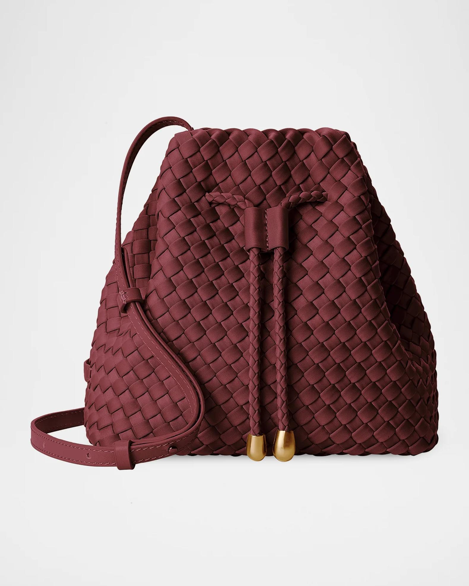 NAGHEDI Soho Medium Woven Neoprene Crossbody Bag | Neiman Marcus