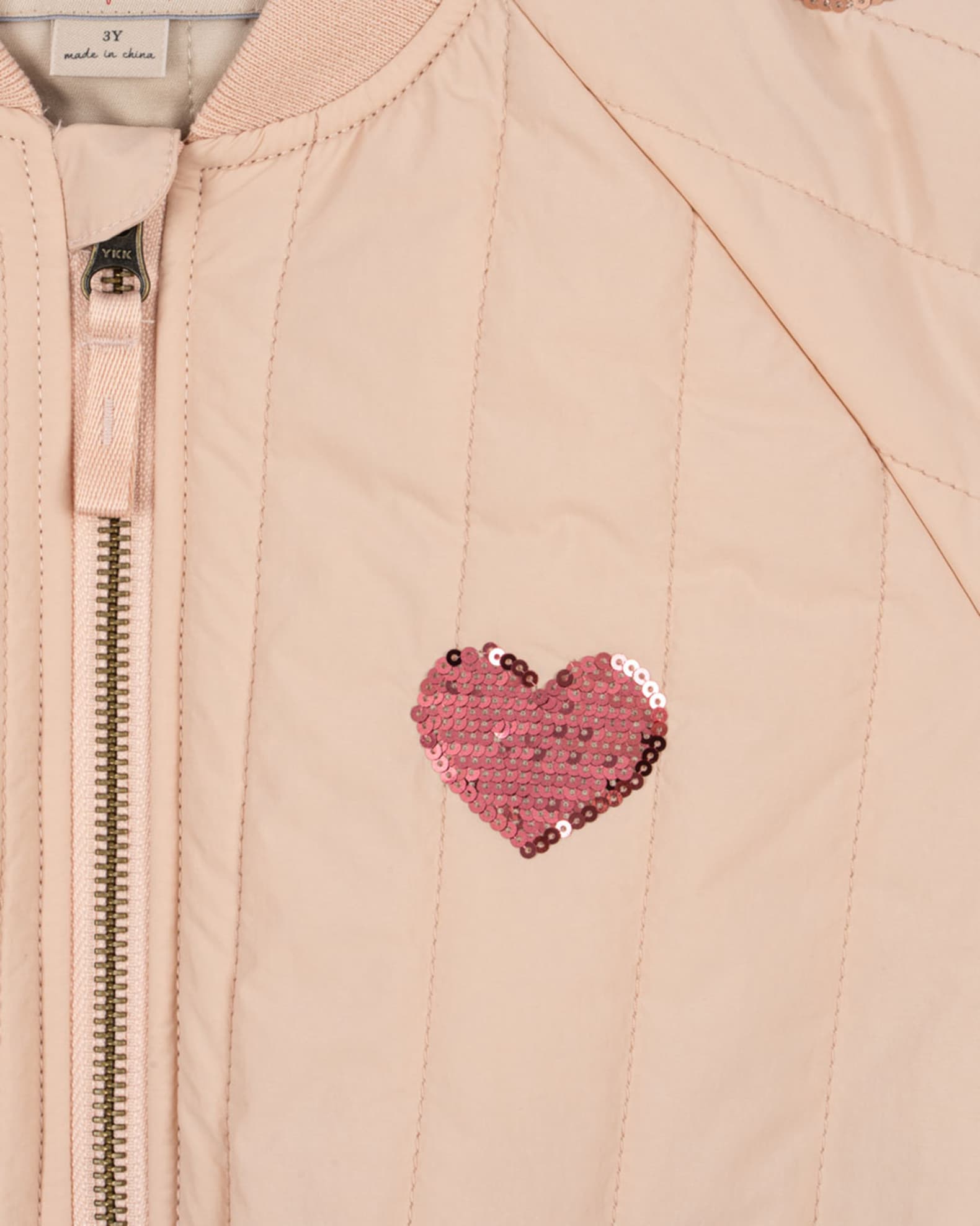 Konges Slojd Girl's Juno Sequin Heart Jacket, Size 9M-10