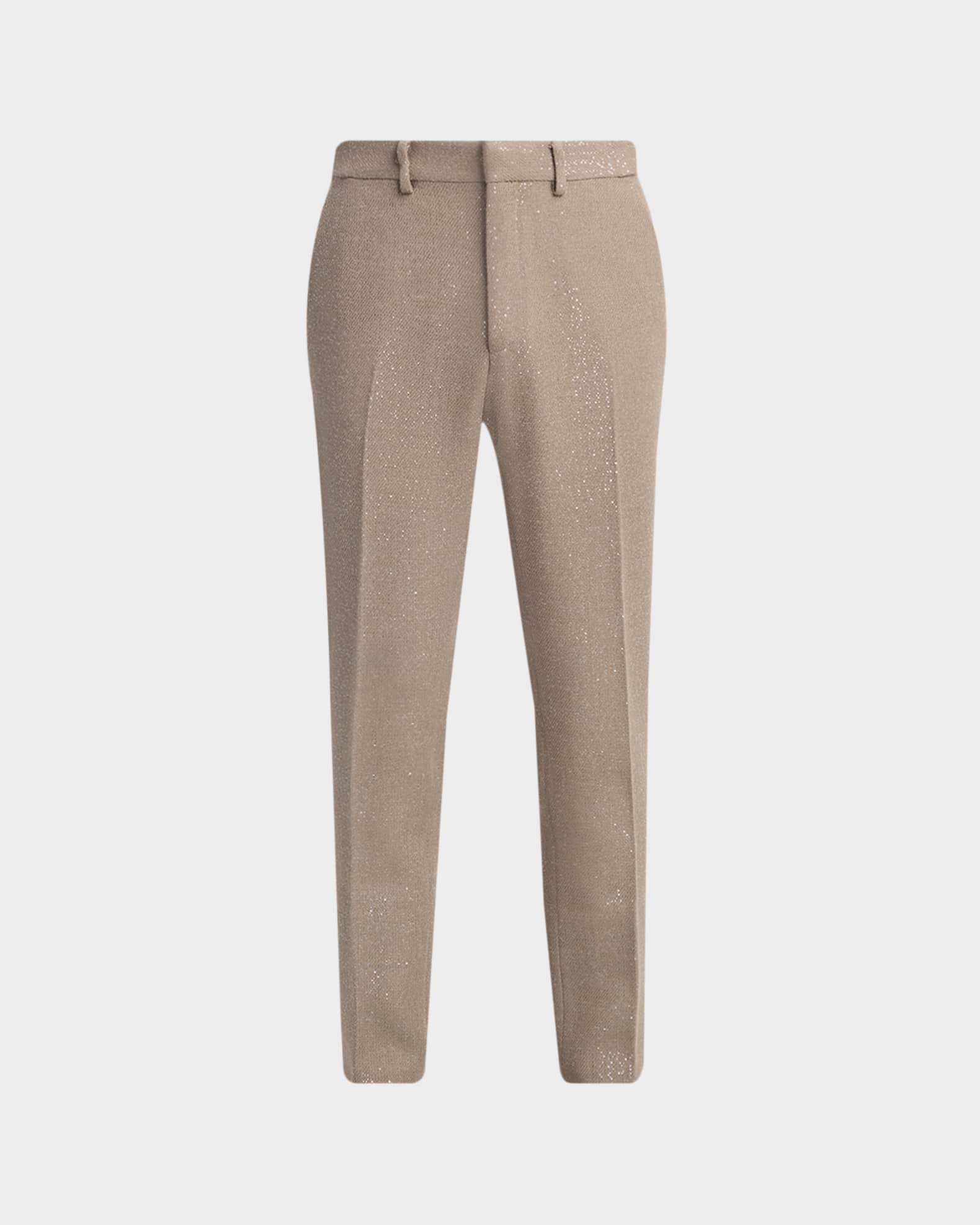 TOMFORD スラックス TOM FORD Men's Sequin Boucle Flat-Front Pants | Neiman Marcus