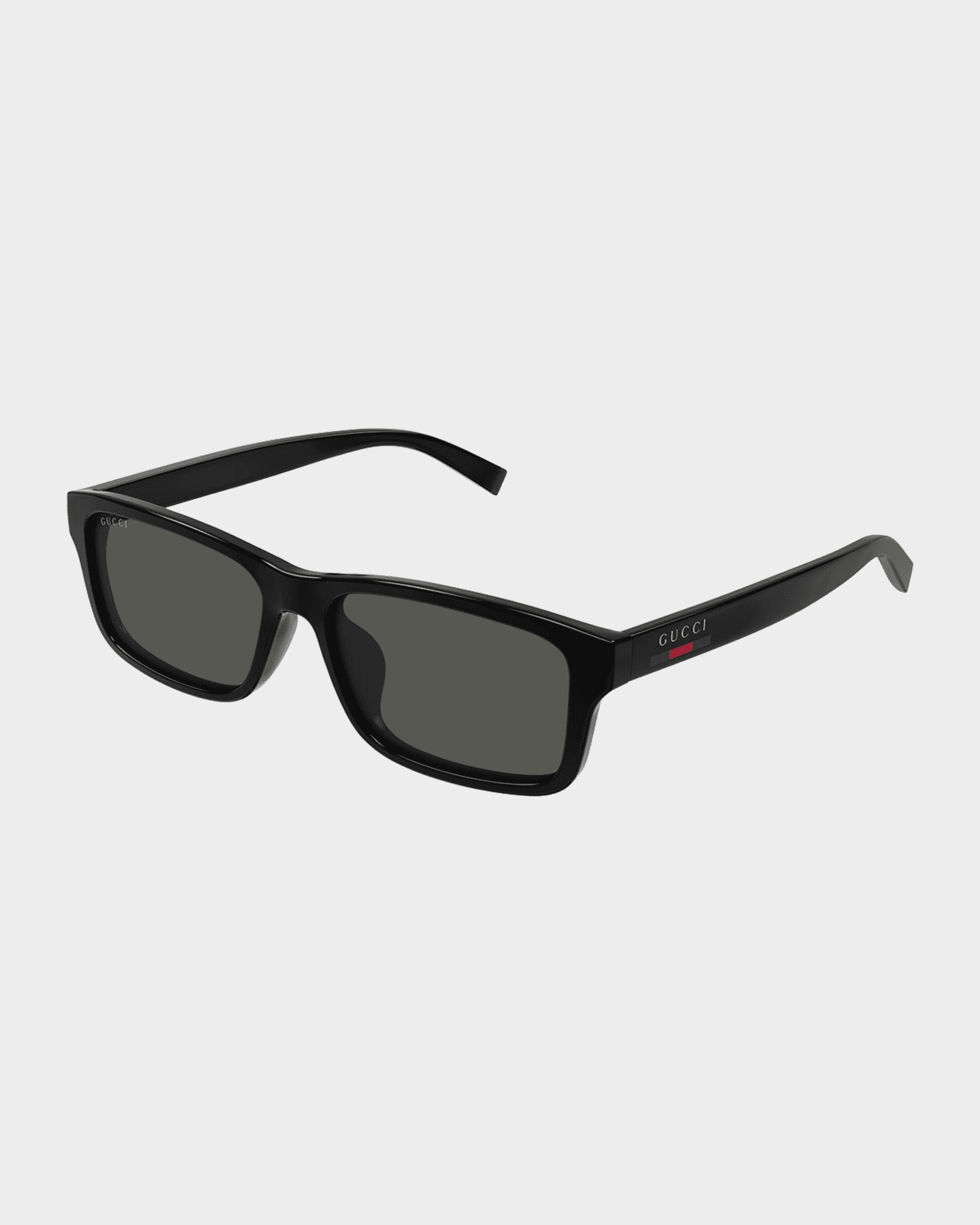 Gucci Men's Gucci Lines 57mm Rectangular Acetate Sunglasses