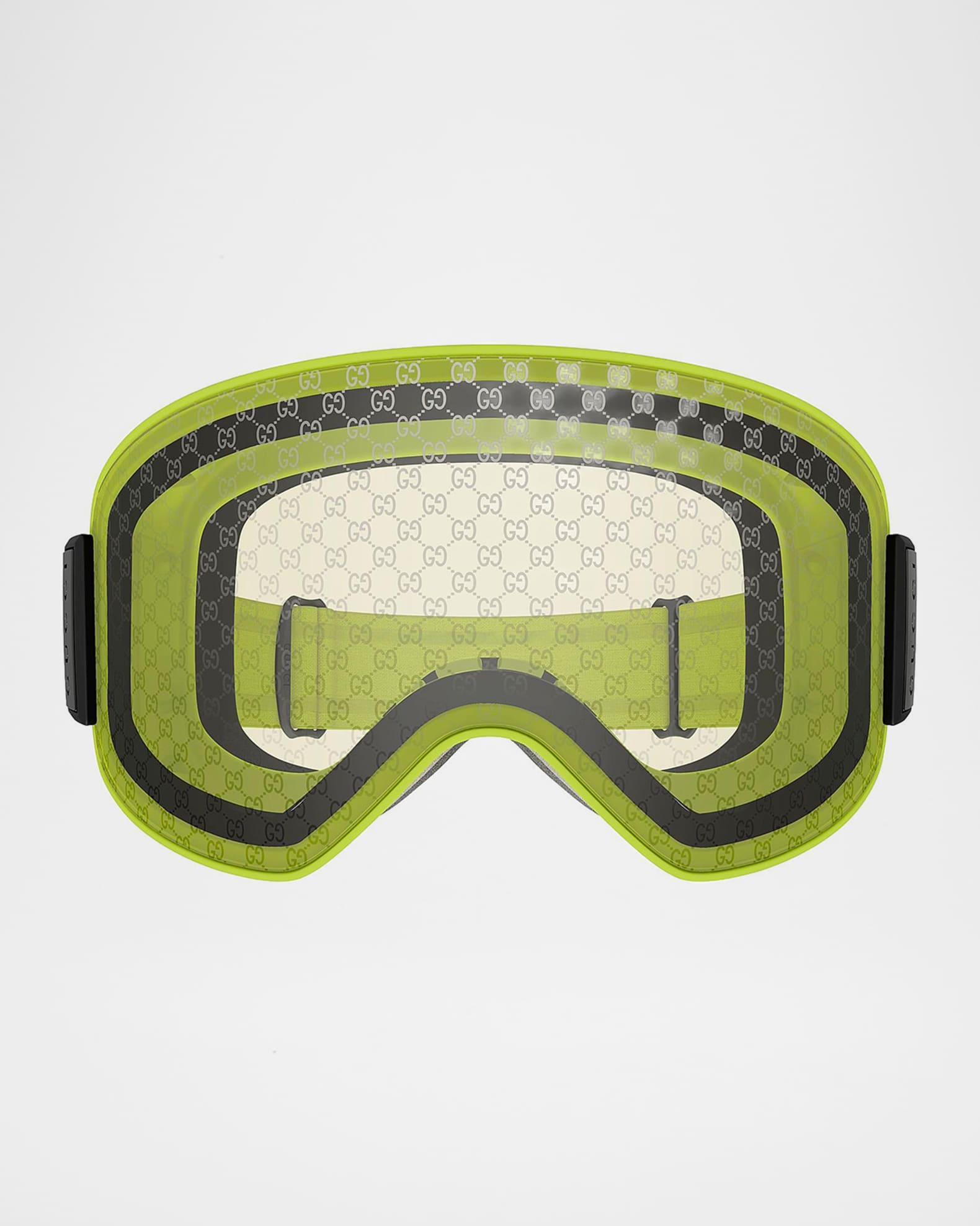 Gucci Men's Ski Mask 99mm Logo-Detail Acetate Goggles | Neiman Marcus