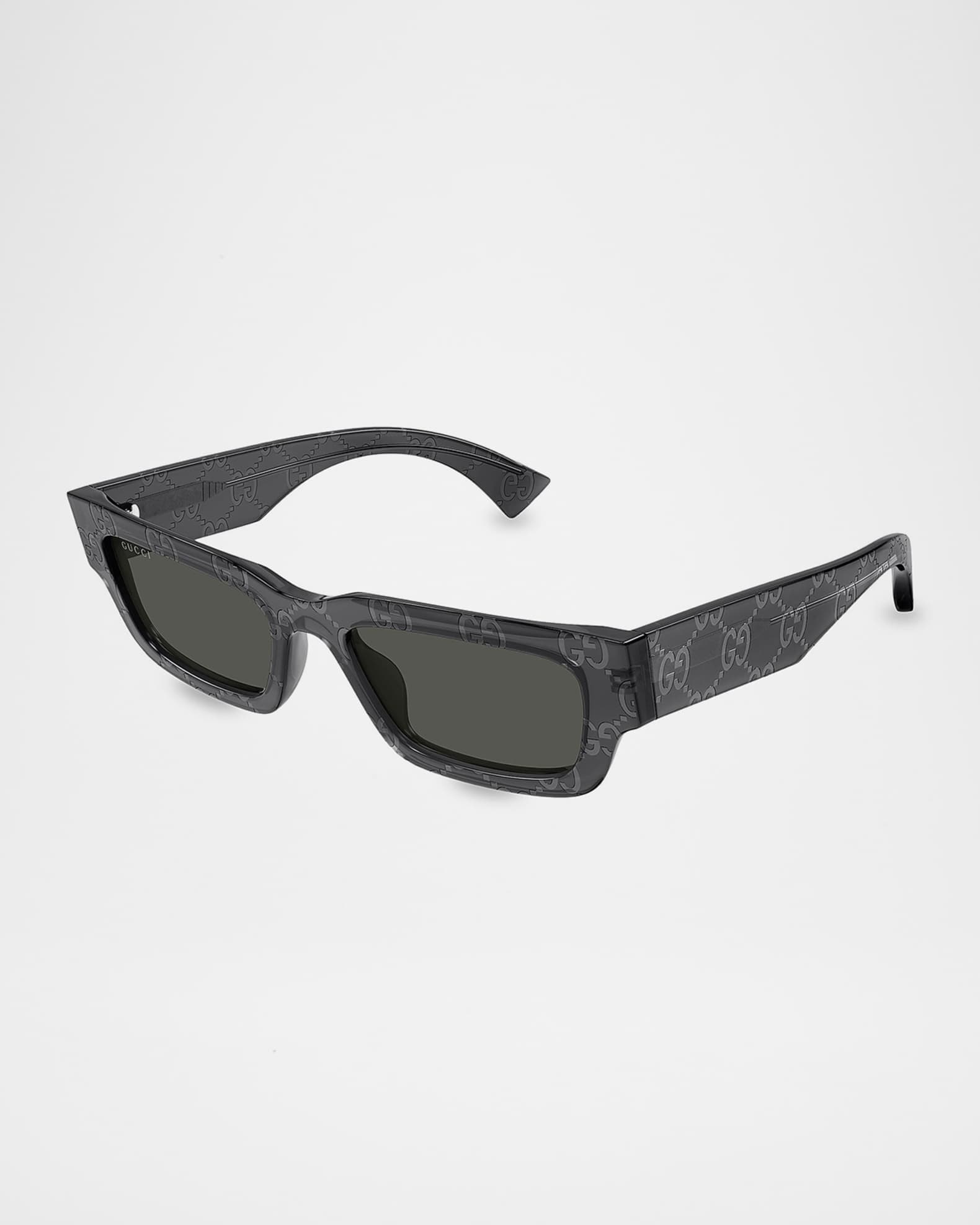 Gucci Men's Gucci Miami 52mm Rectangular Plastic Sunglasses