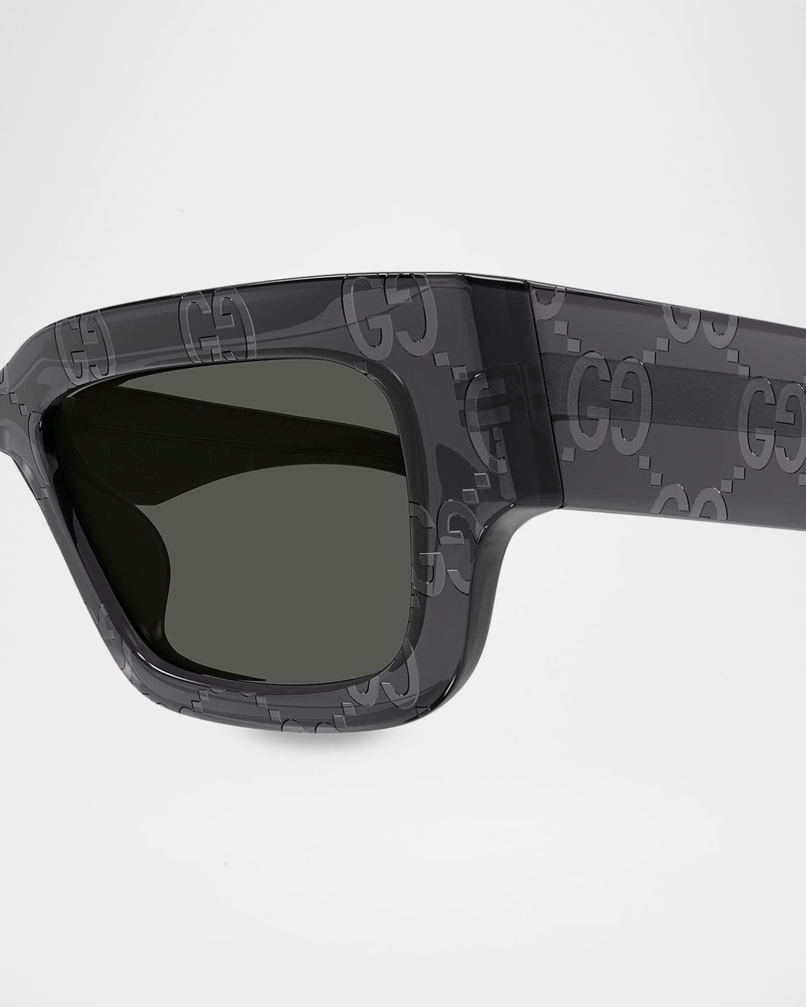 Gucci Men's Gucci Miami 52mm Rectangular Plastic Sunglasses