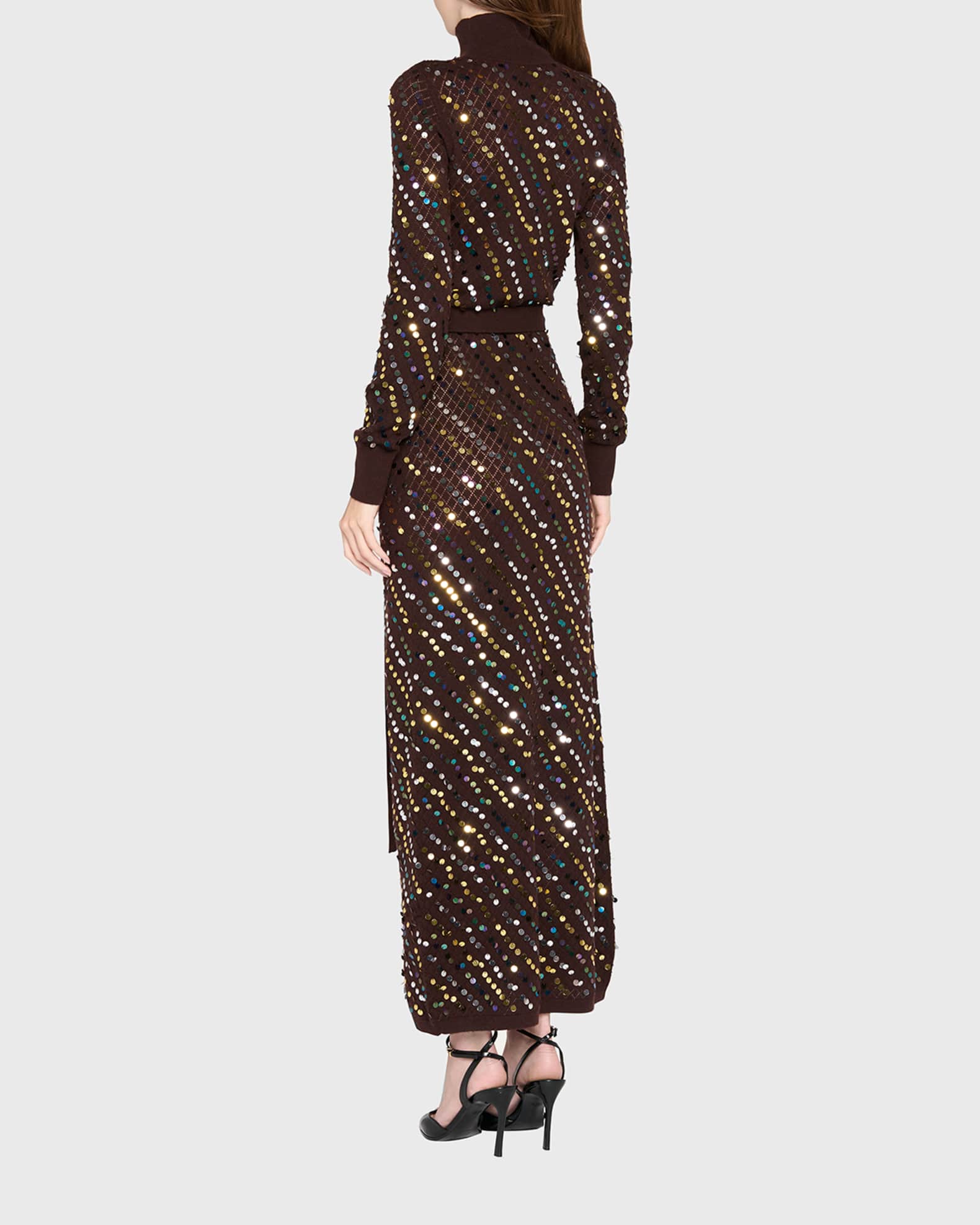 Diane von Furstenberg x Henry Zankov Murray Sequin Pointelle Knit
