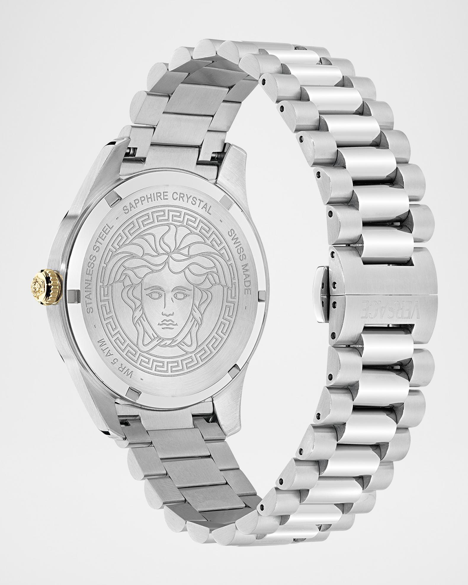 Versace Stainless Steel 41mm Medusa Strap Watch SAAD | Embrace the power of the Medusa. ? The Versace  main image 2